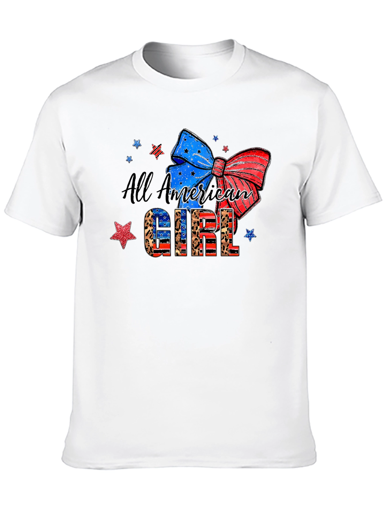 All American Girl Patriotic T-Shirt