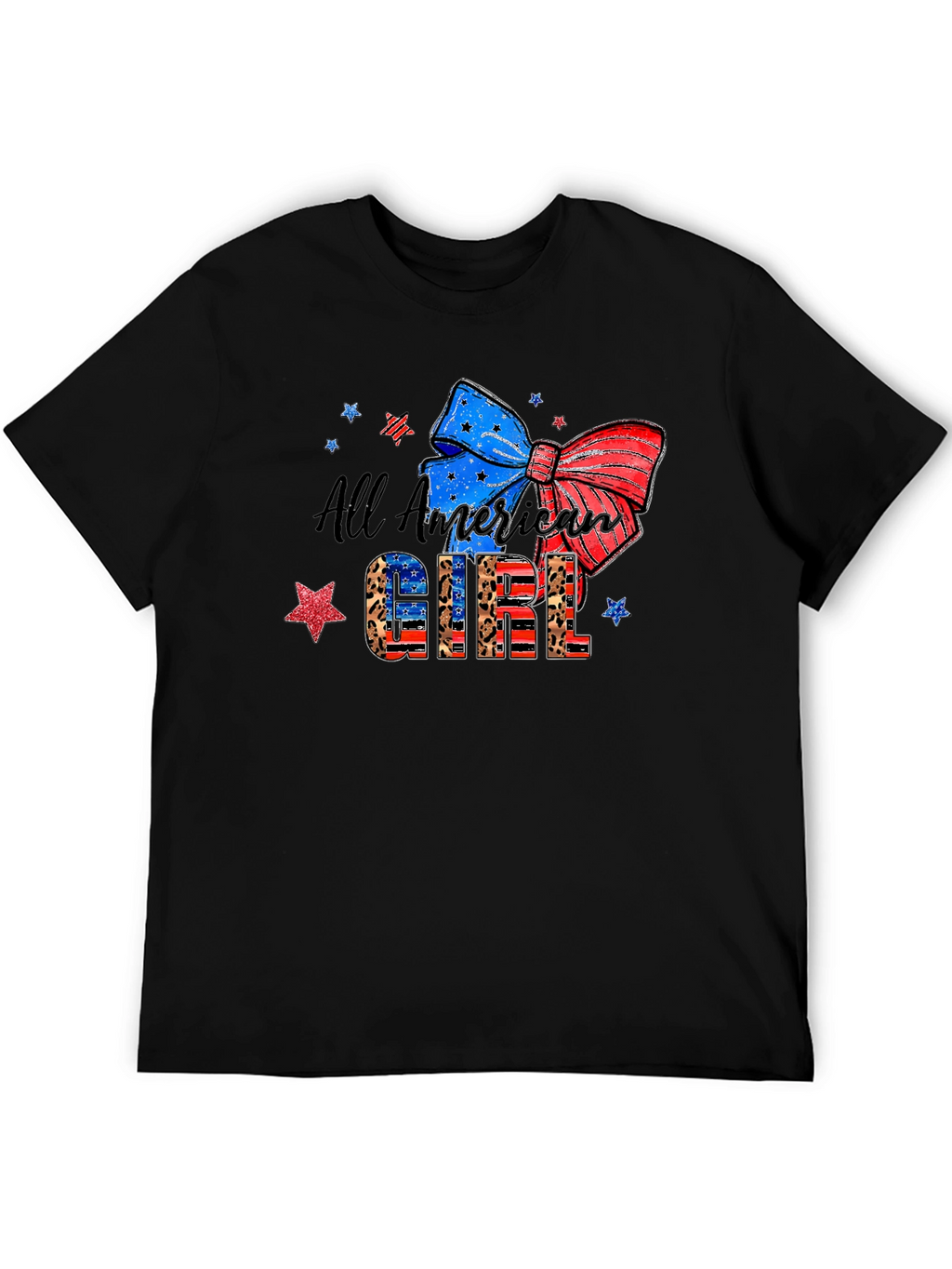 All American Girl Patriotic T-Shirt