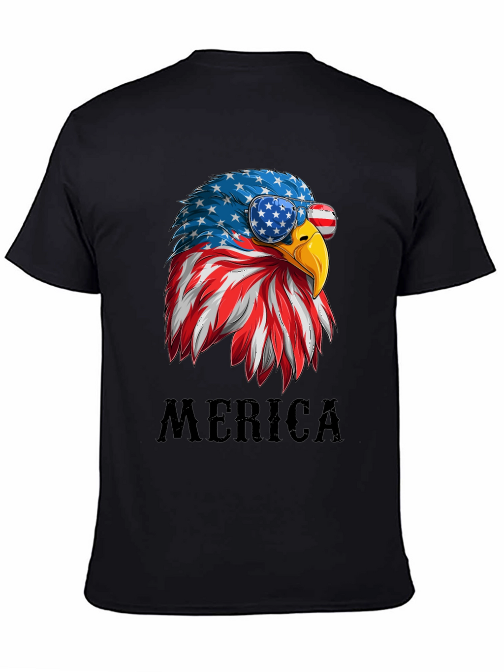 Patriotic Eagle T-Shirt - Merica Graphic Tee