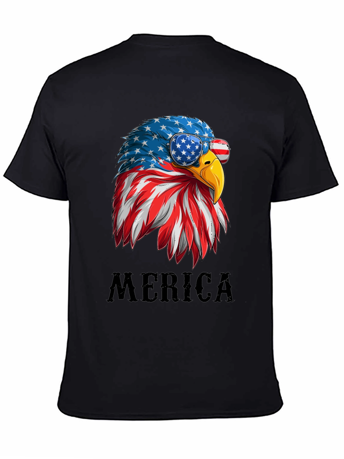 Patriotic Eagle T-Shirt - Merica Graphic Tee