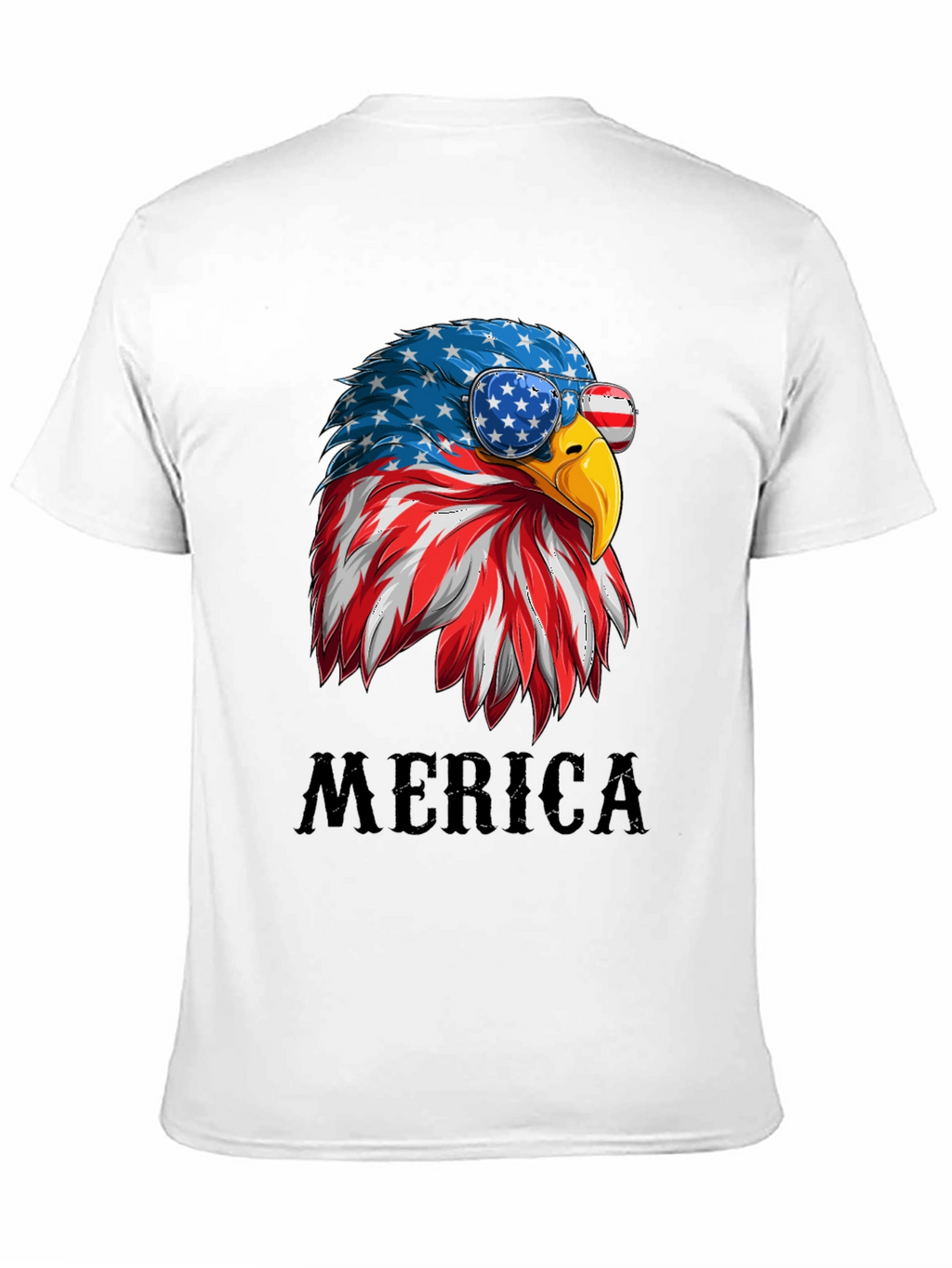 Patriotic Eagle T-Shirt - Merica Graphic Tee