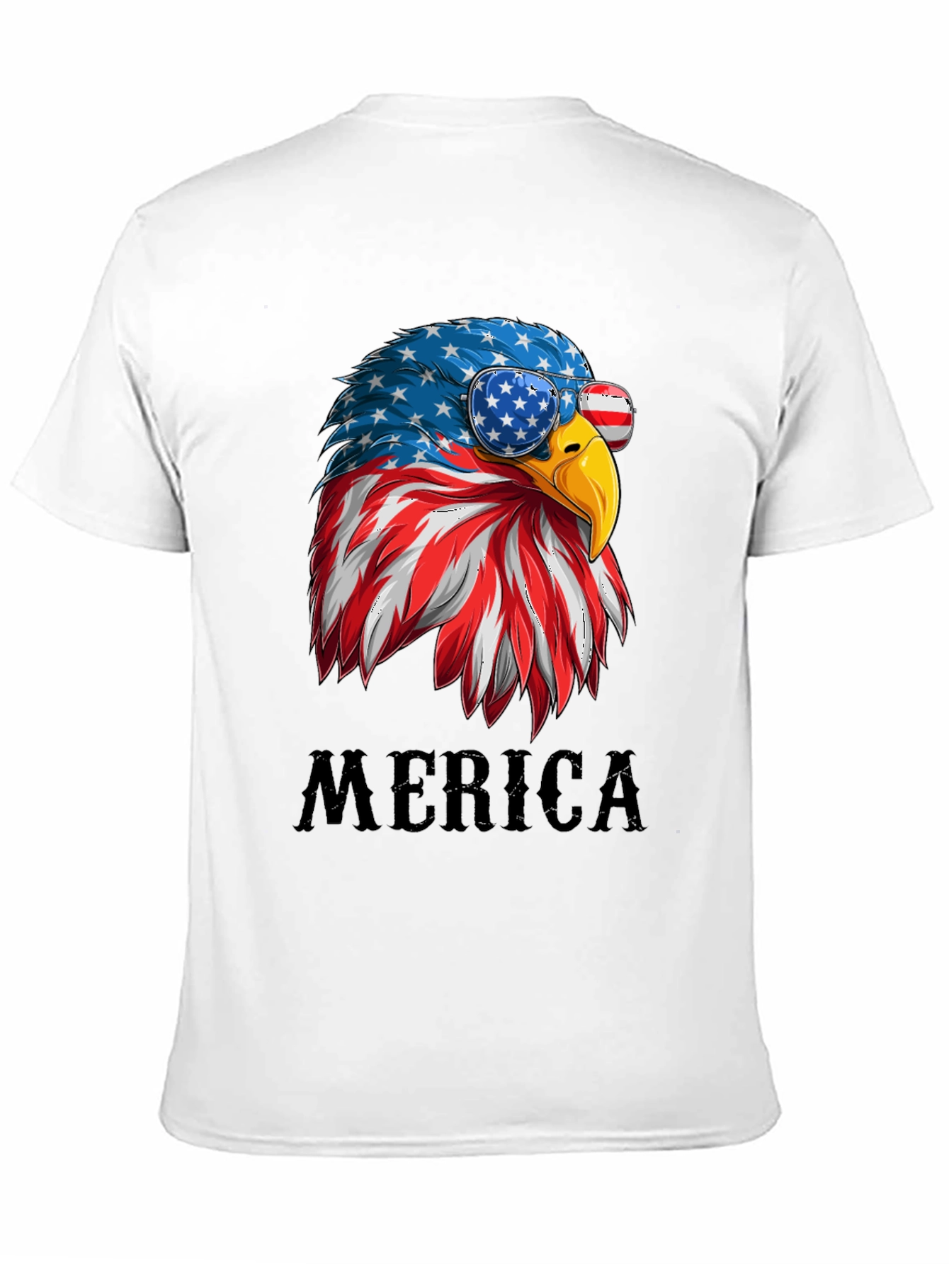 Patriotic Eagle T-Shirt - Merica Graphic Tee