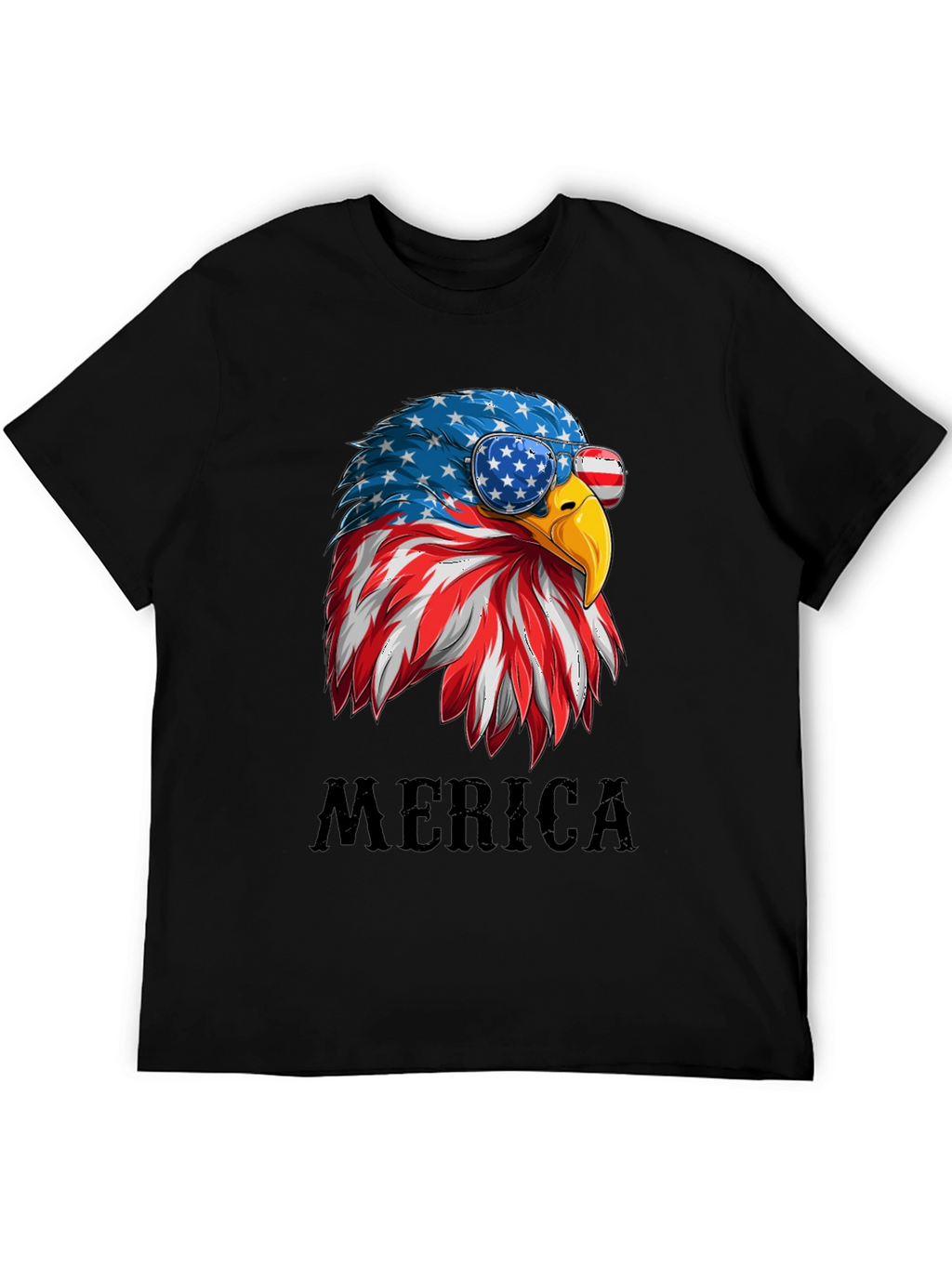Patriotic Eagle T-Shirt - Merica Graphic Tee