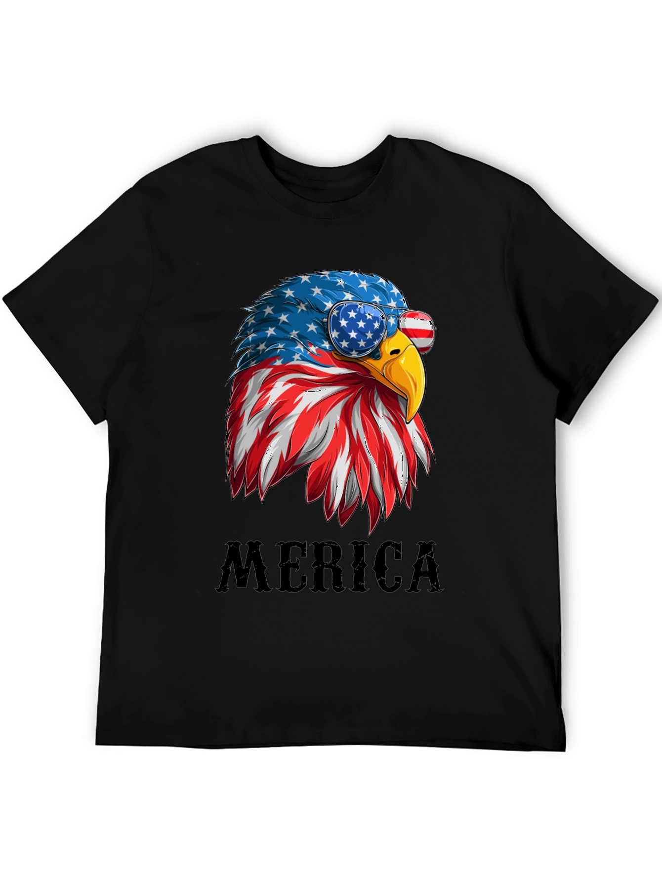 Patriotic Eagle T-Shirt - Merica Graphic Tee