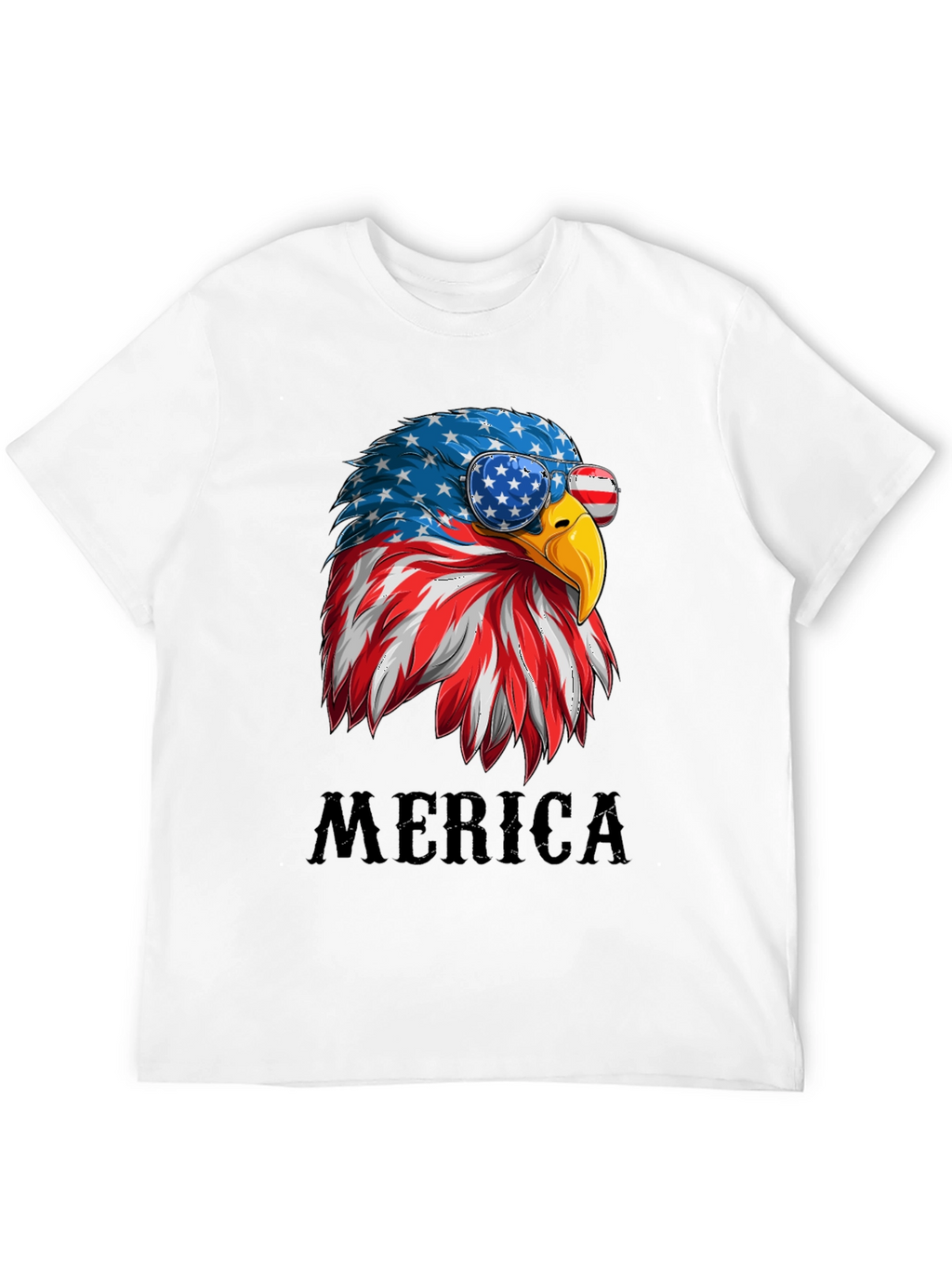 Patriotic Eagle T-Shirt - Merica Graphic Tee