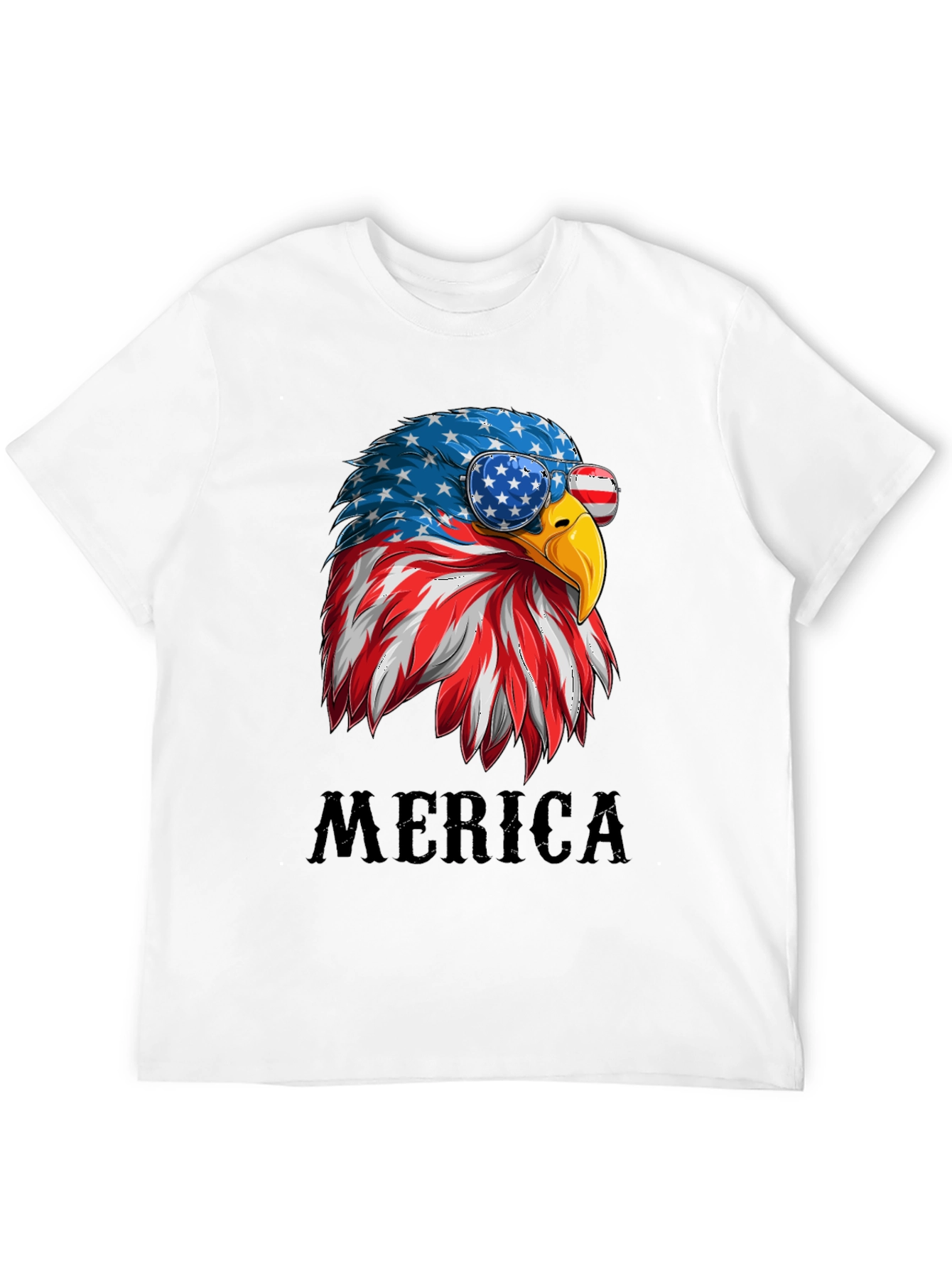 Patriotic Eagle T-Shirt - Merica Graphic Tee