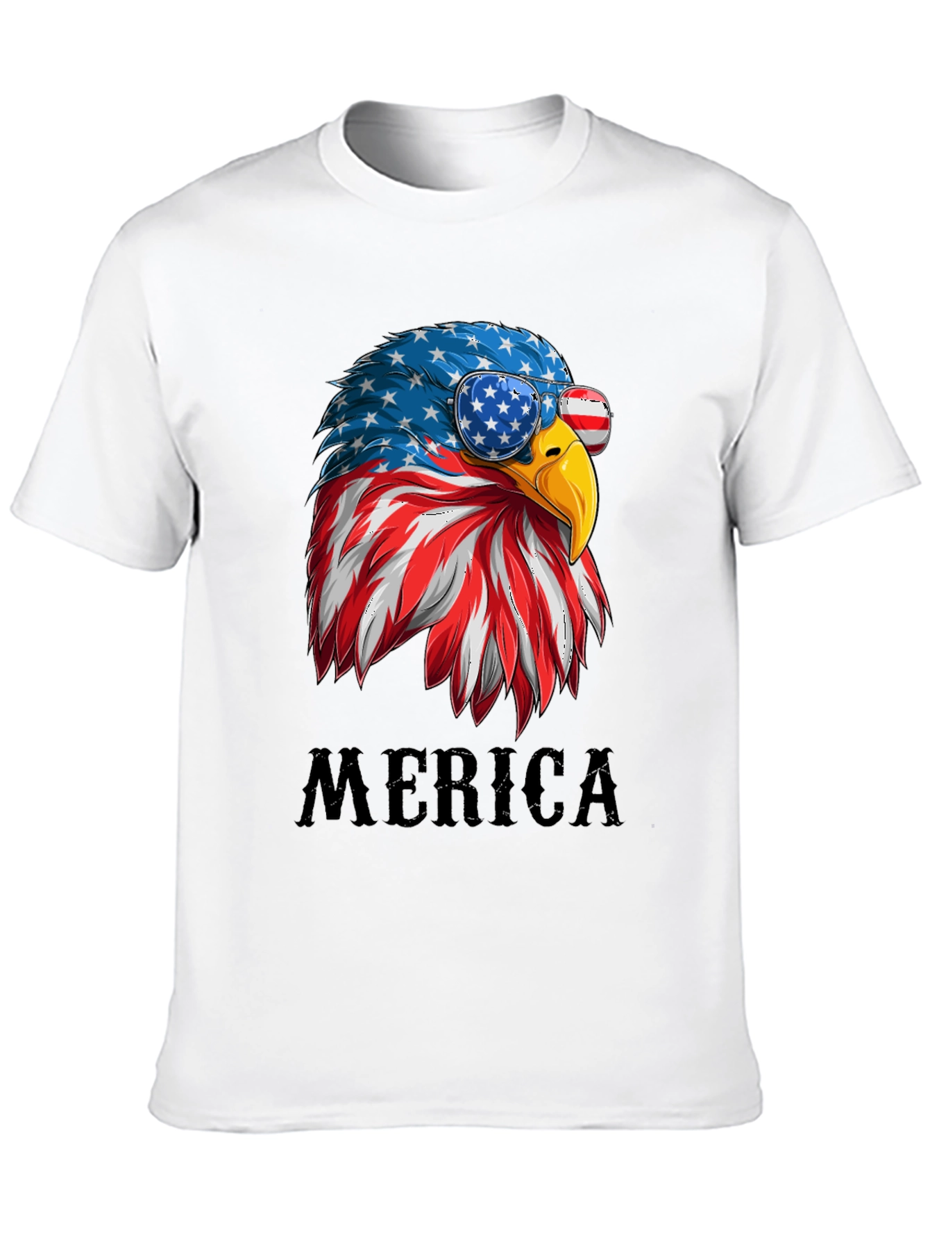 Patriotic Eagle T-Shirt - Merica Graphic Tee