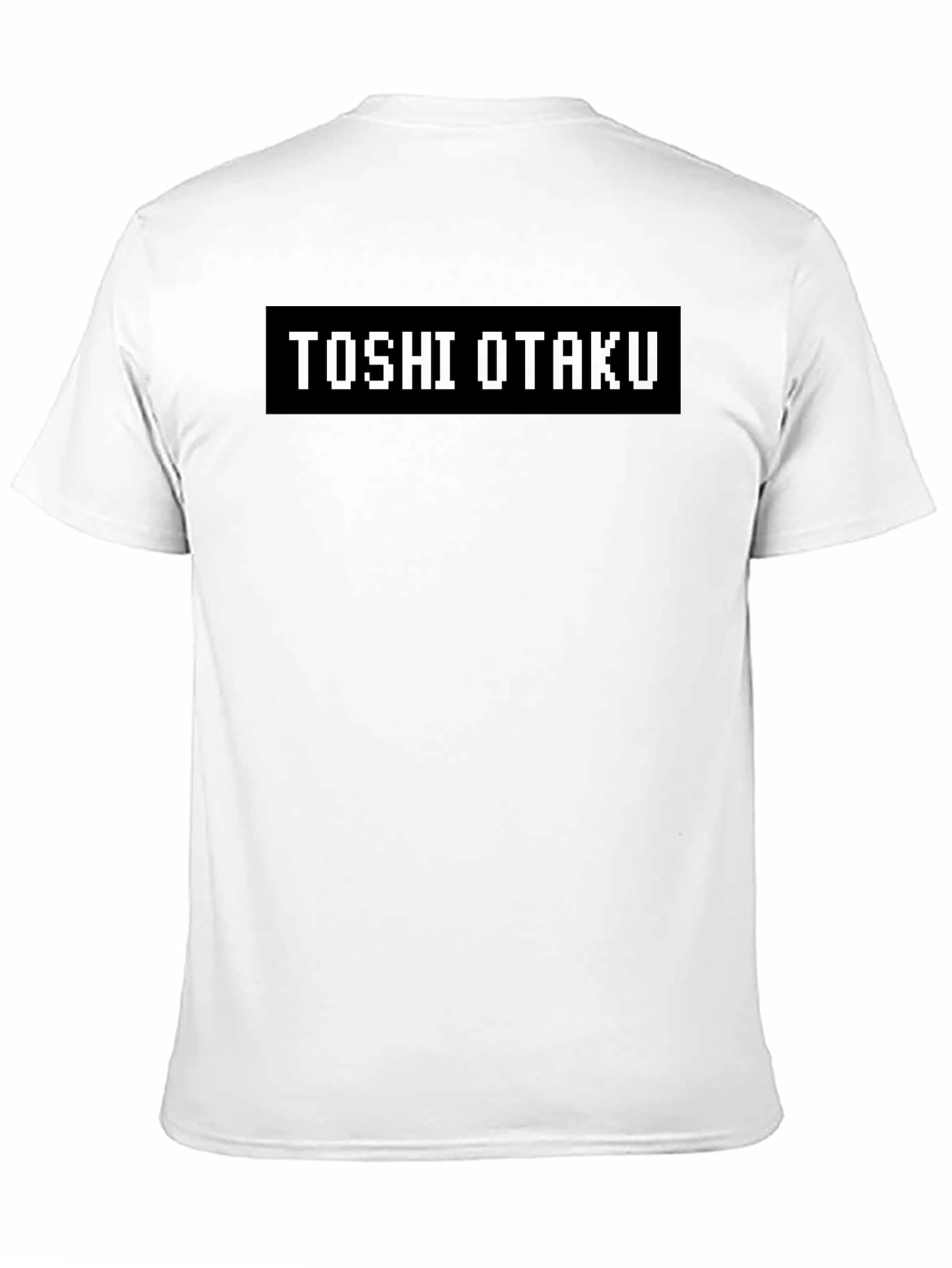 TOSHI OTAKU Black Pixel Graphic Tee