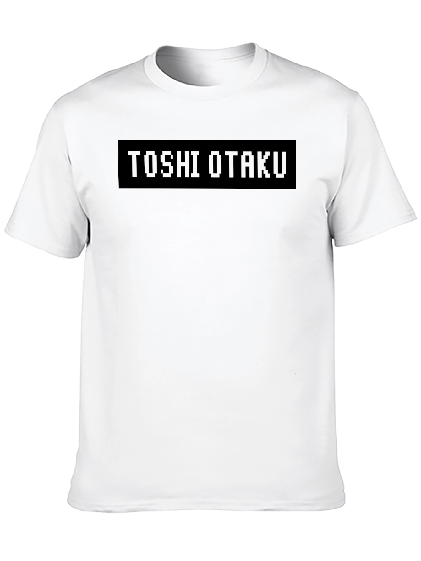 TOSHI OTAKU Black Pixel Graphic Tee