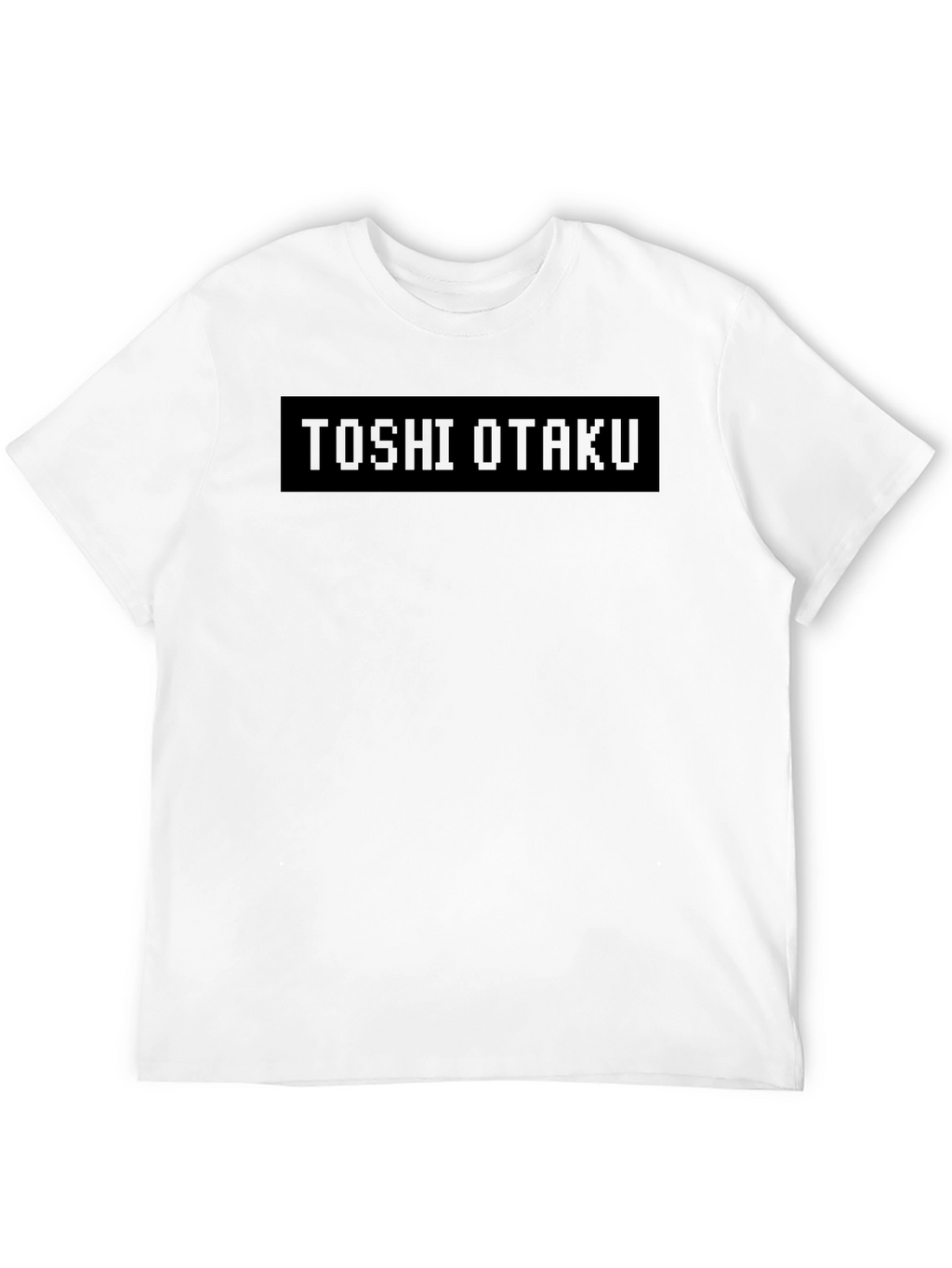 TOSHI OTAKU Black Pixel Graphic Tee