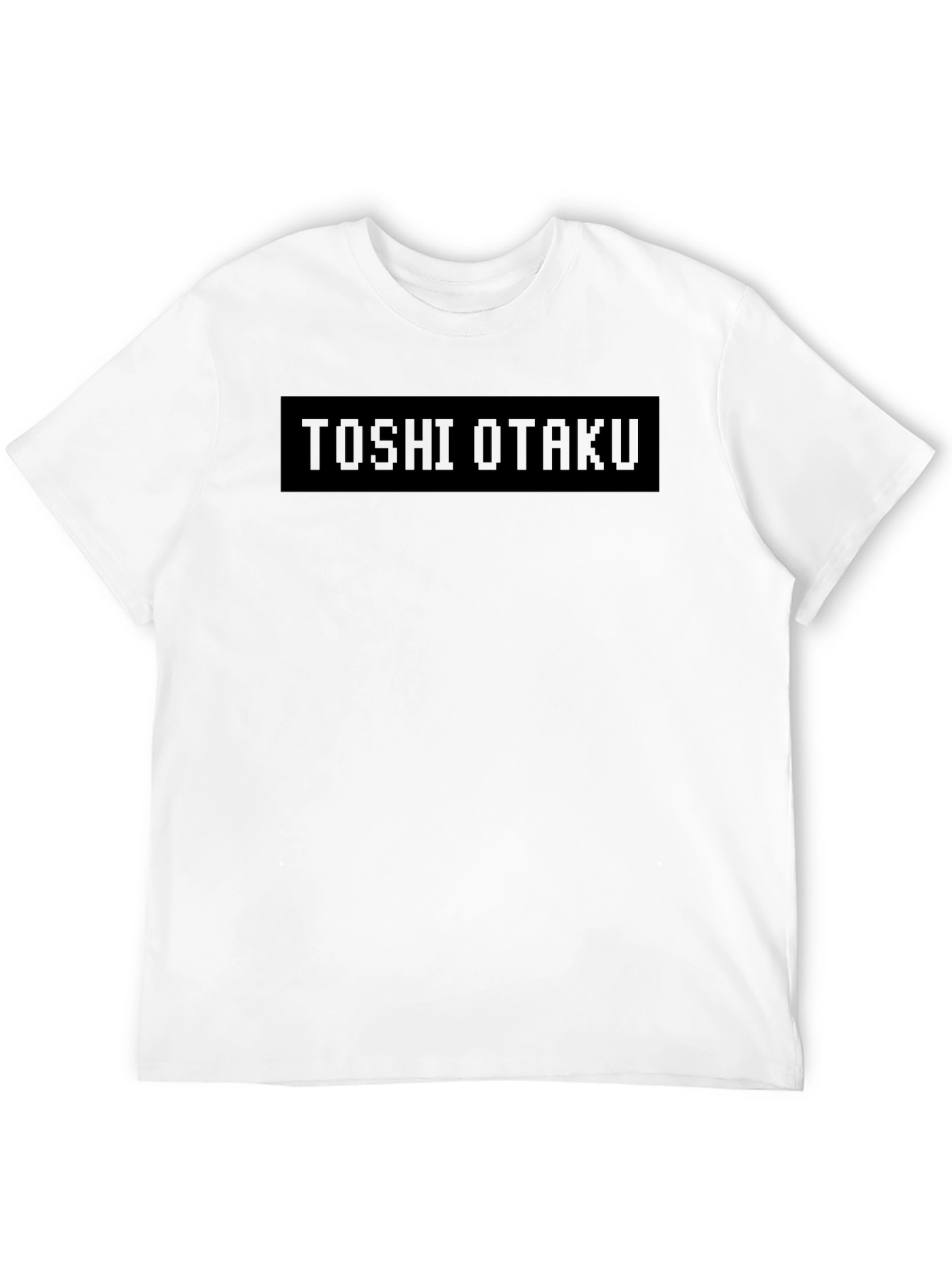 TOSHI OTAKU Black Pixel Graphic Tee