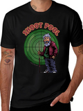 Shoot Pool Graphic T-Shirt Billiards Tee