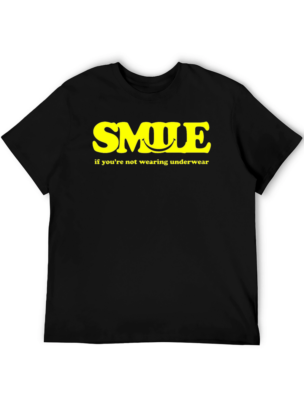 Smile Underwear Humor Tee