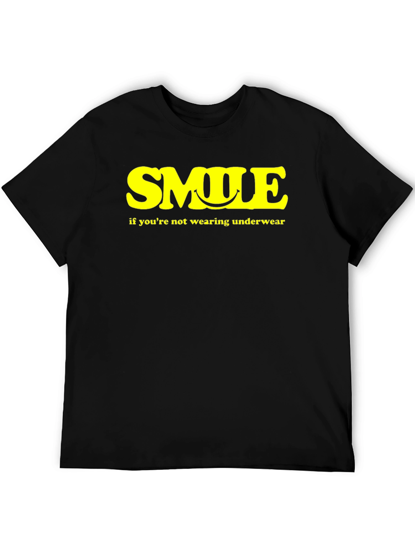 Smile Underwear Humor Tee