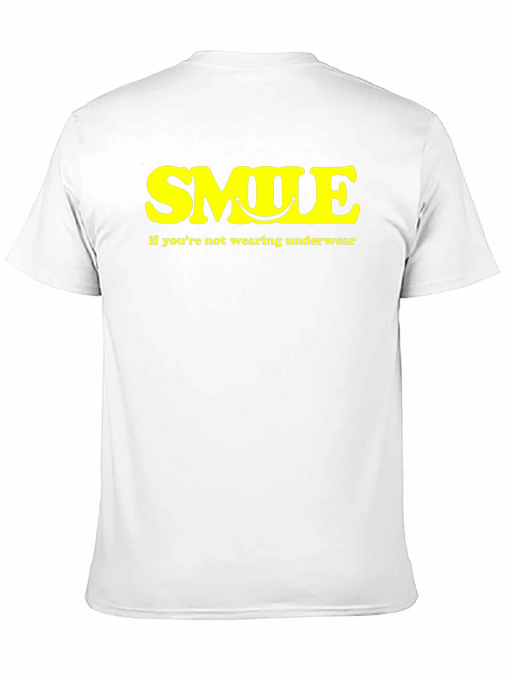 Smile Underwear Humor Tee