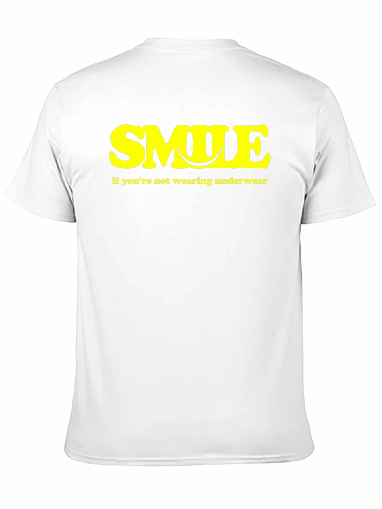Smile Underwear Humor Tee