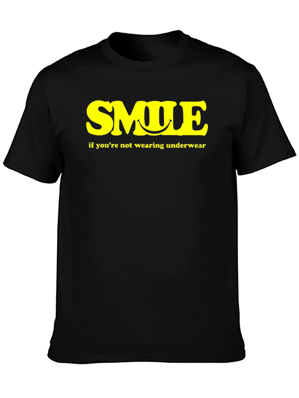 Smile Underwear Humor Tee