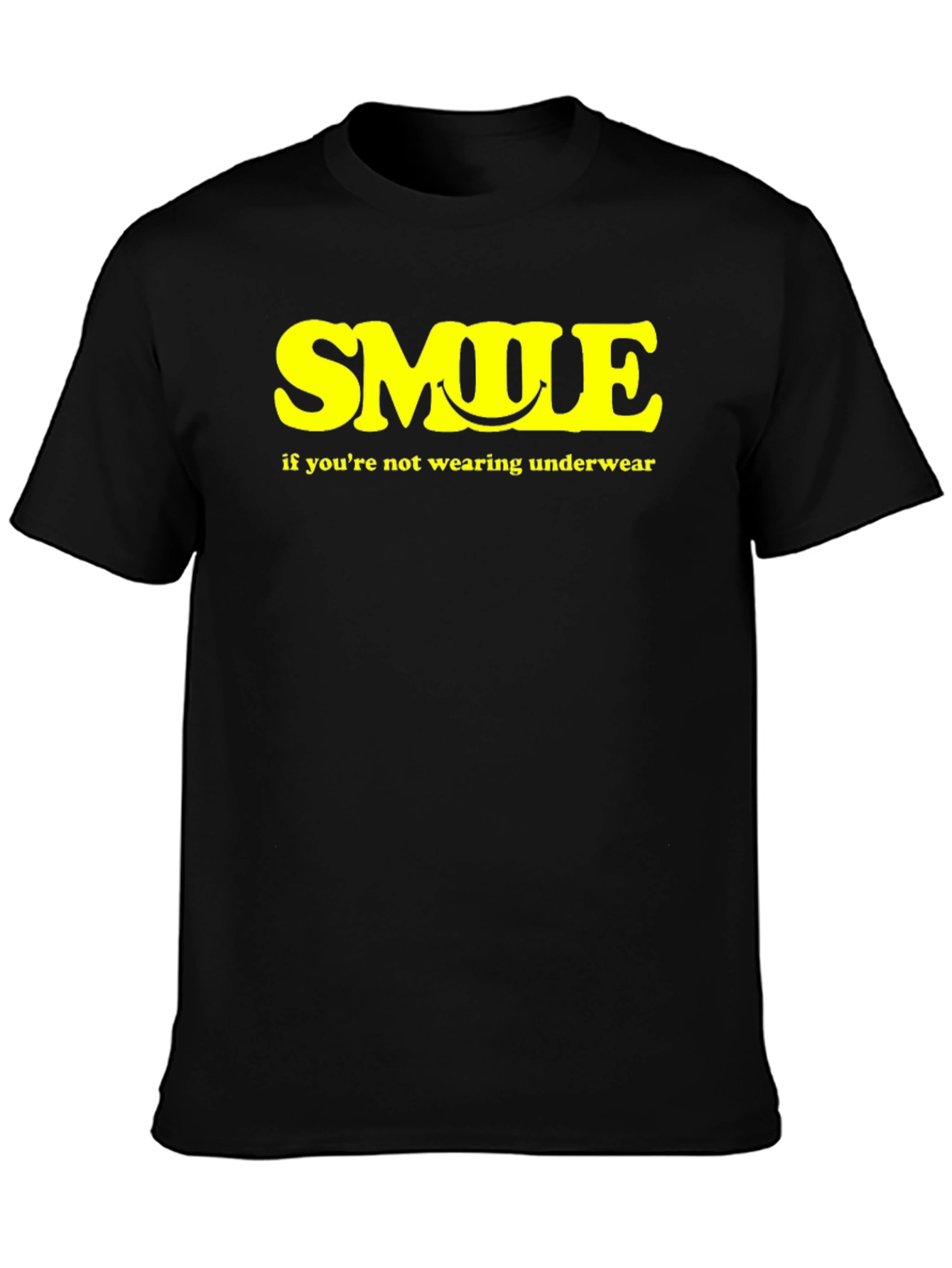 Smile Underwear Humor Tee