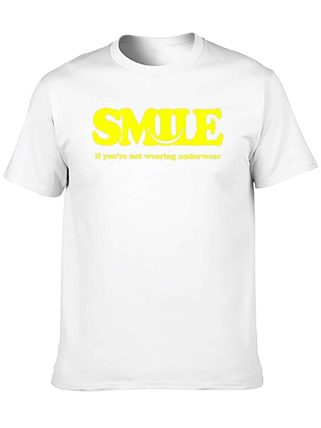 Smile Underwear Humor Tee