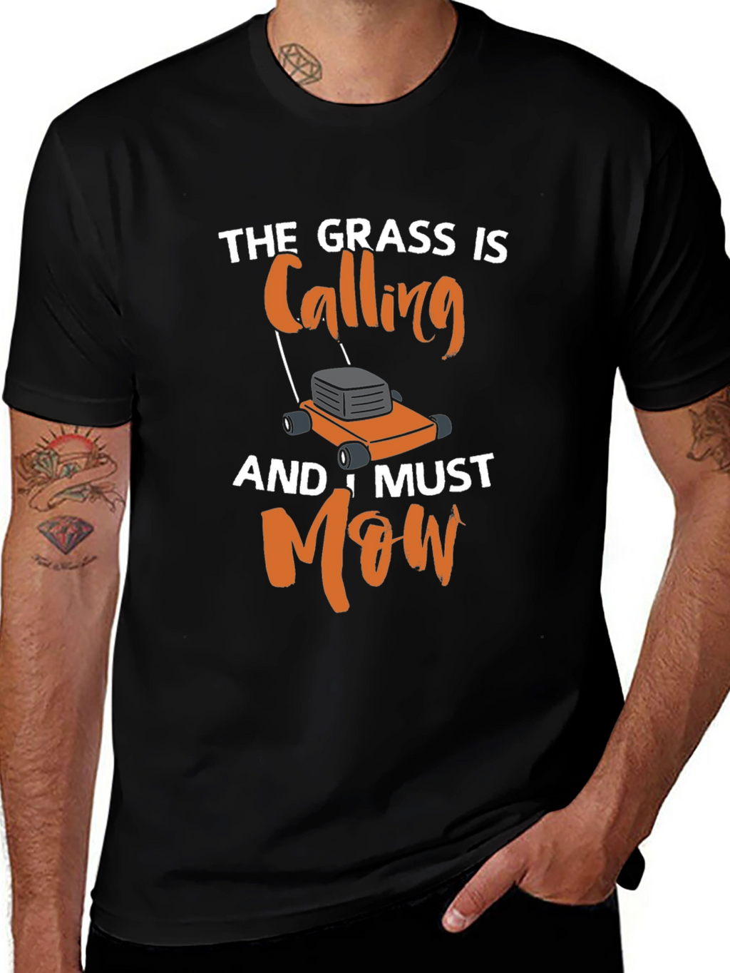 The Grass Is Calling Mens T-Shirt