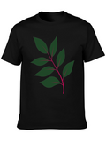 Leafy Green T-Shirt - Nature Inspired Design