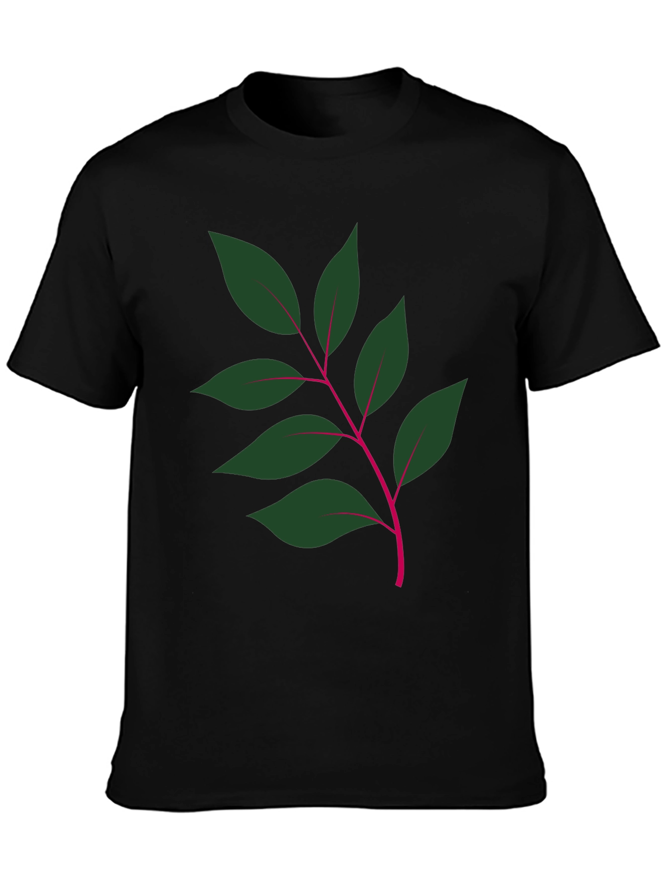 Leafy Green T-Shirt - Nature Inspired Design