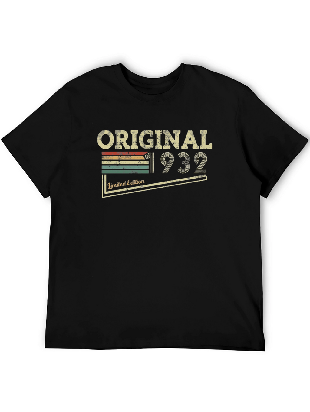 Original 1932 Limited Edition Black Tee