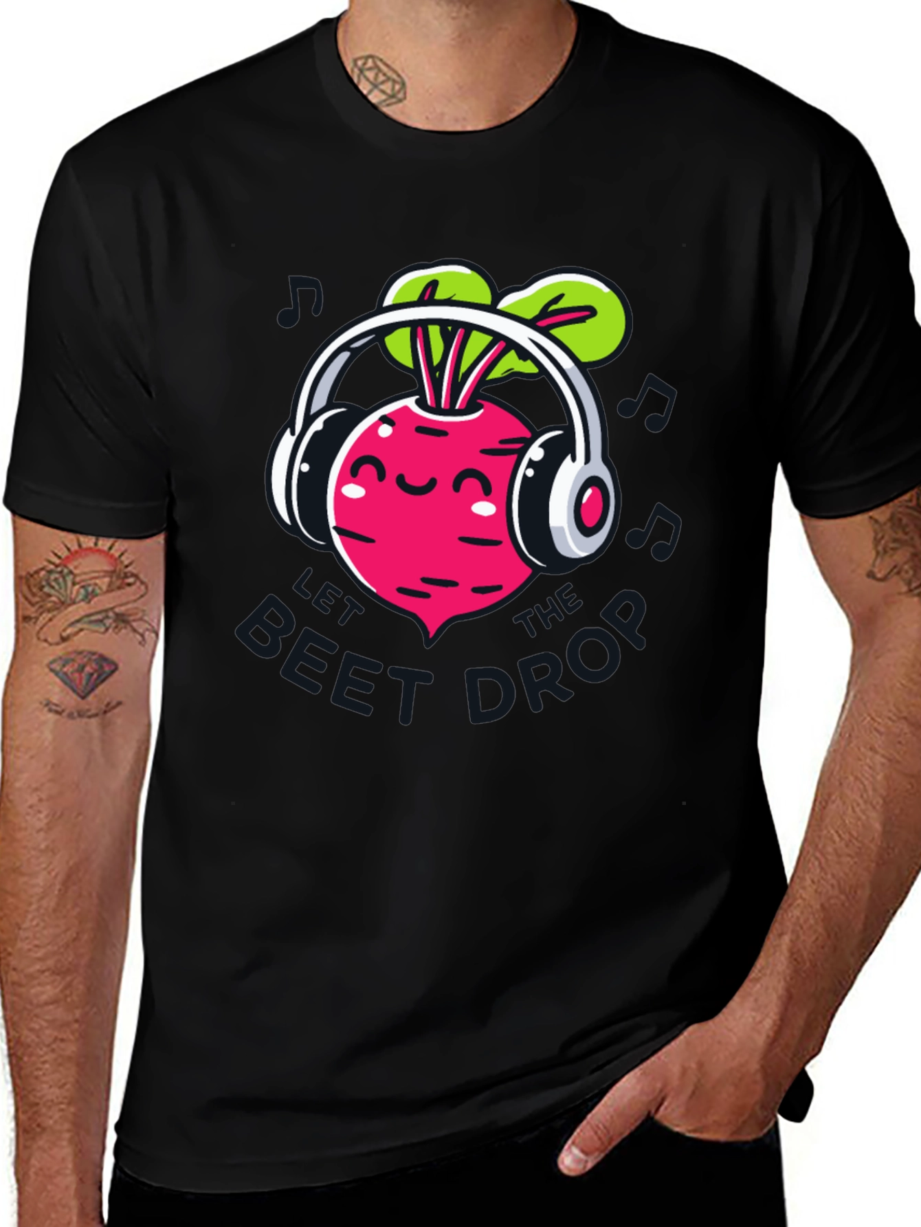 Beet Drop T-Shirt - Music Lover Tee