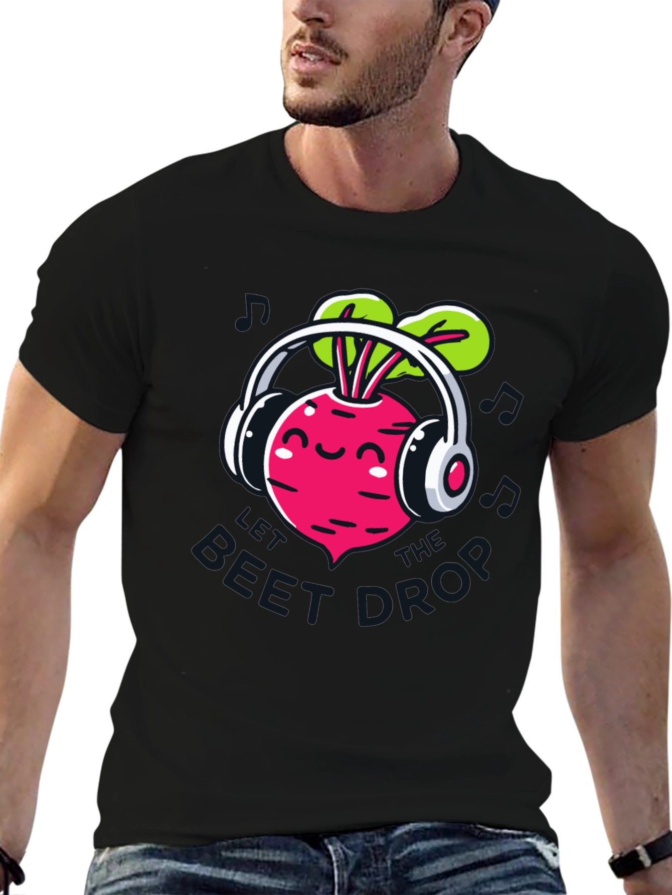 Beet Drop T-Shirt - Music Lover Tee