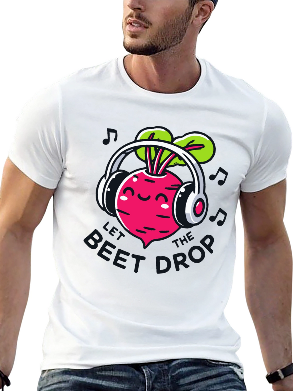 Beet Drop T-Shirt - Music Lover Tee