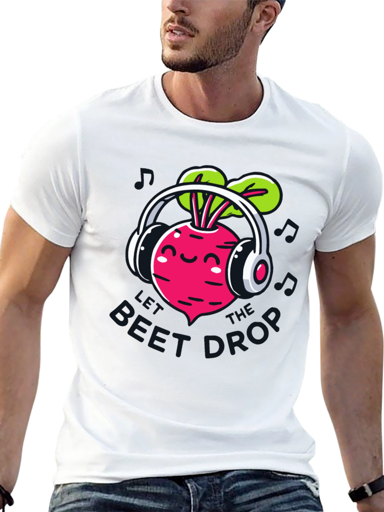 Beet Drop T-Shirt - Music Lover Tee