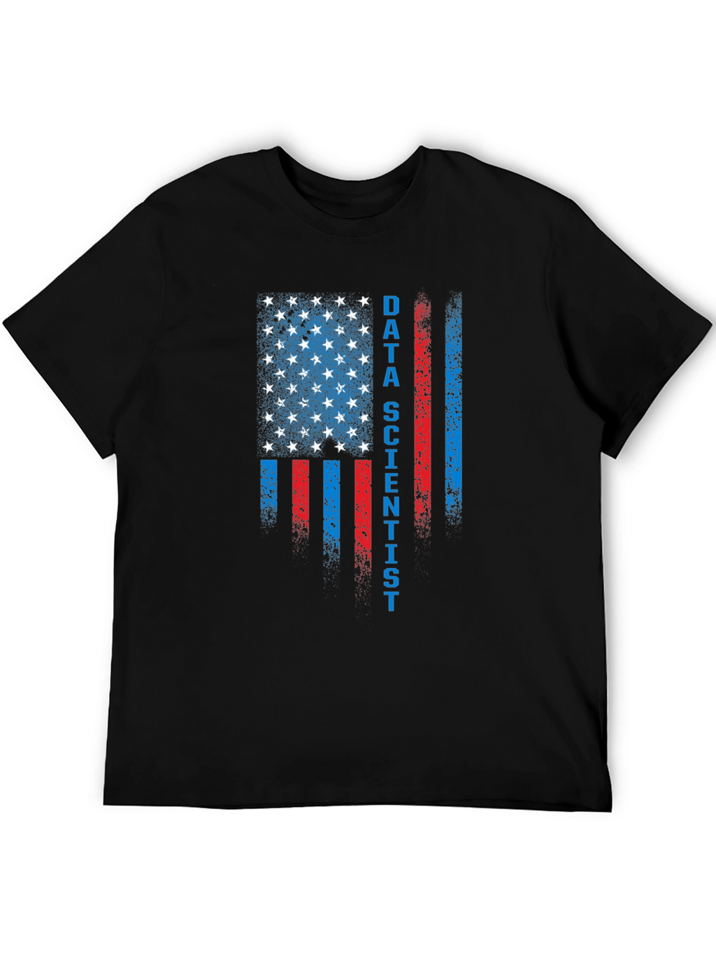 Data Scientist American Flag Patriotic T-Shirt