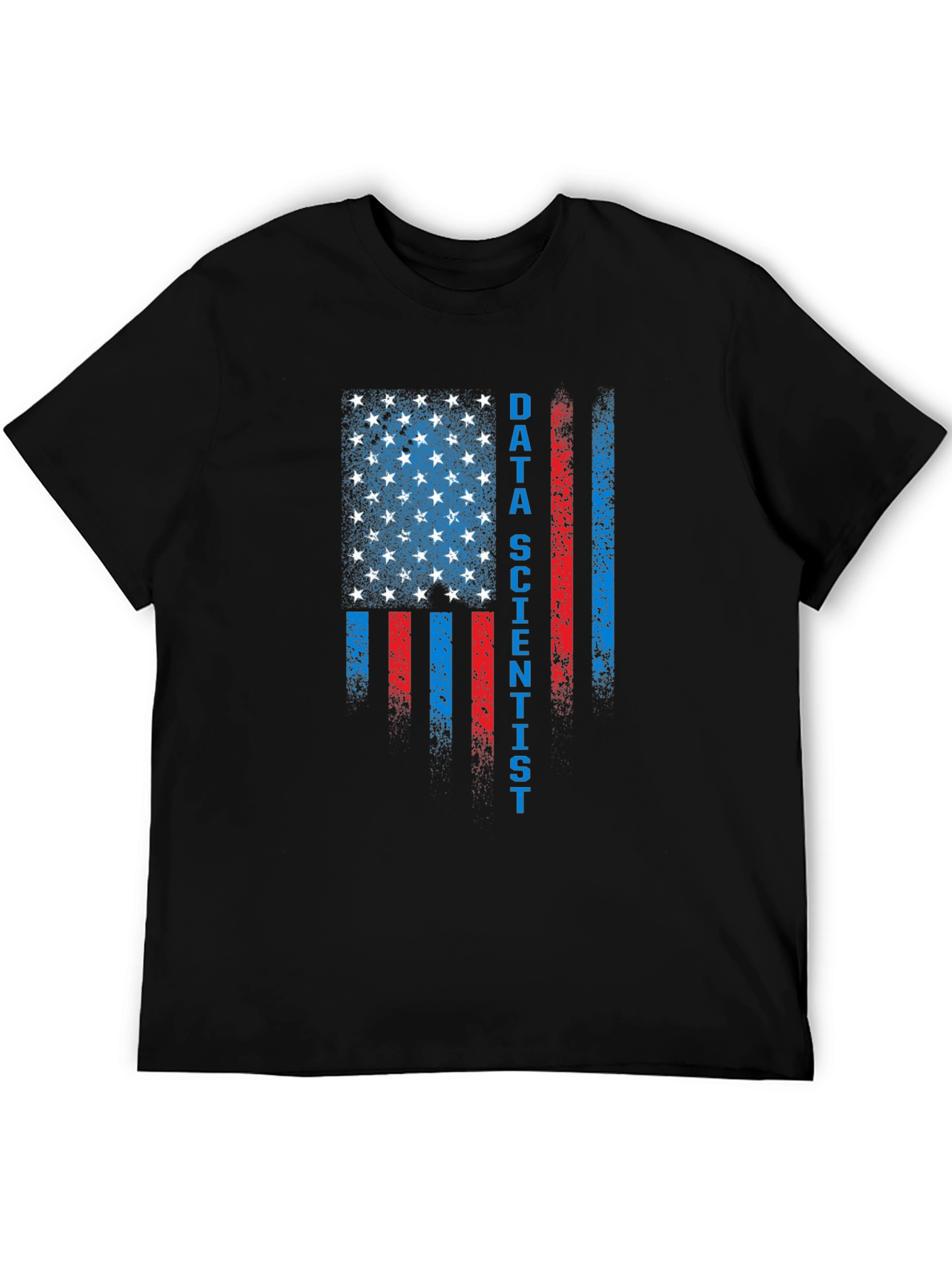 Data Scientist American Flag Patriotic T-Shirt
