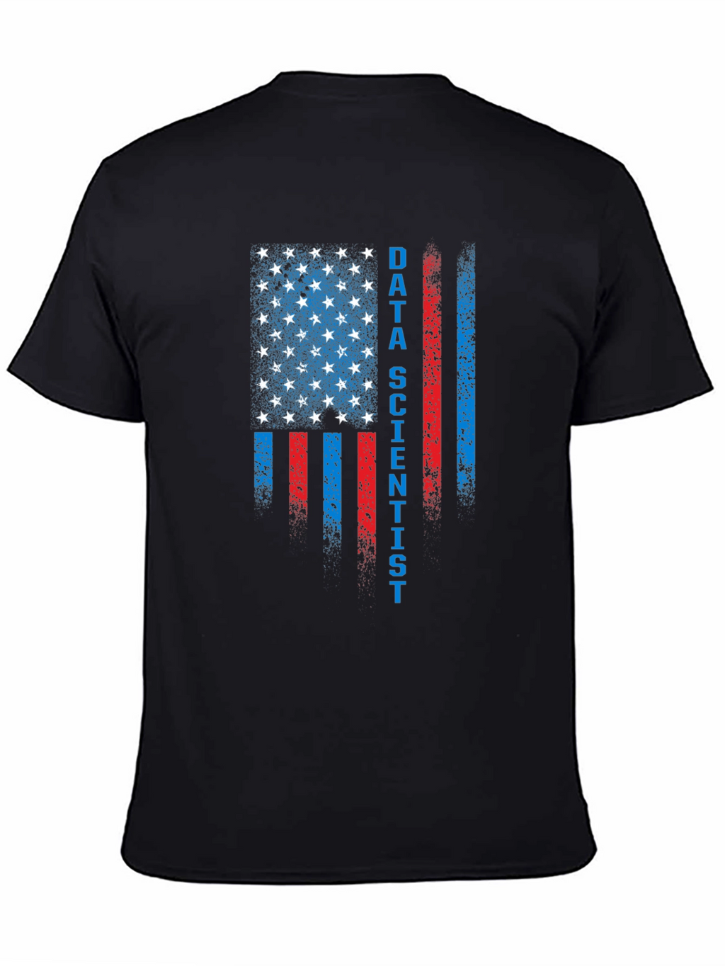 Data Scientist American Flag Patriotic T-Shirt