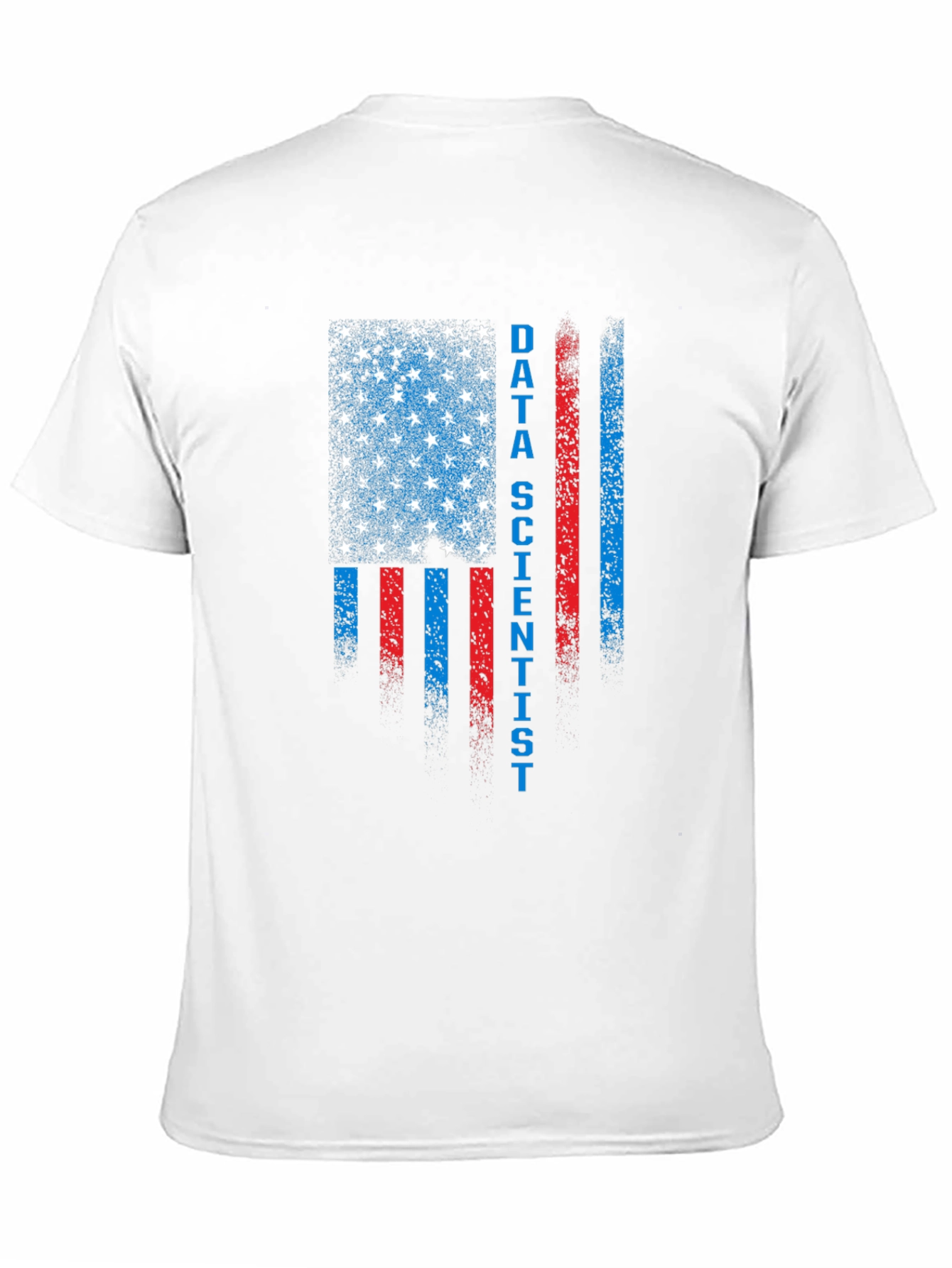 Data Scientist American Flag Patriotic T-Shirt