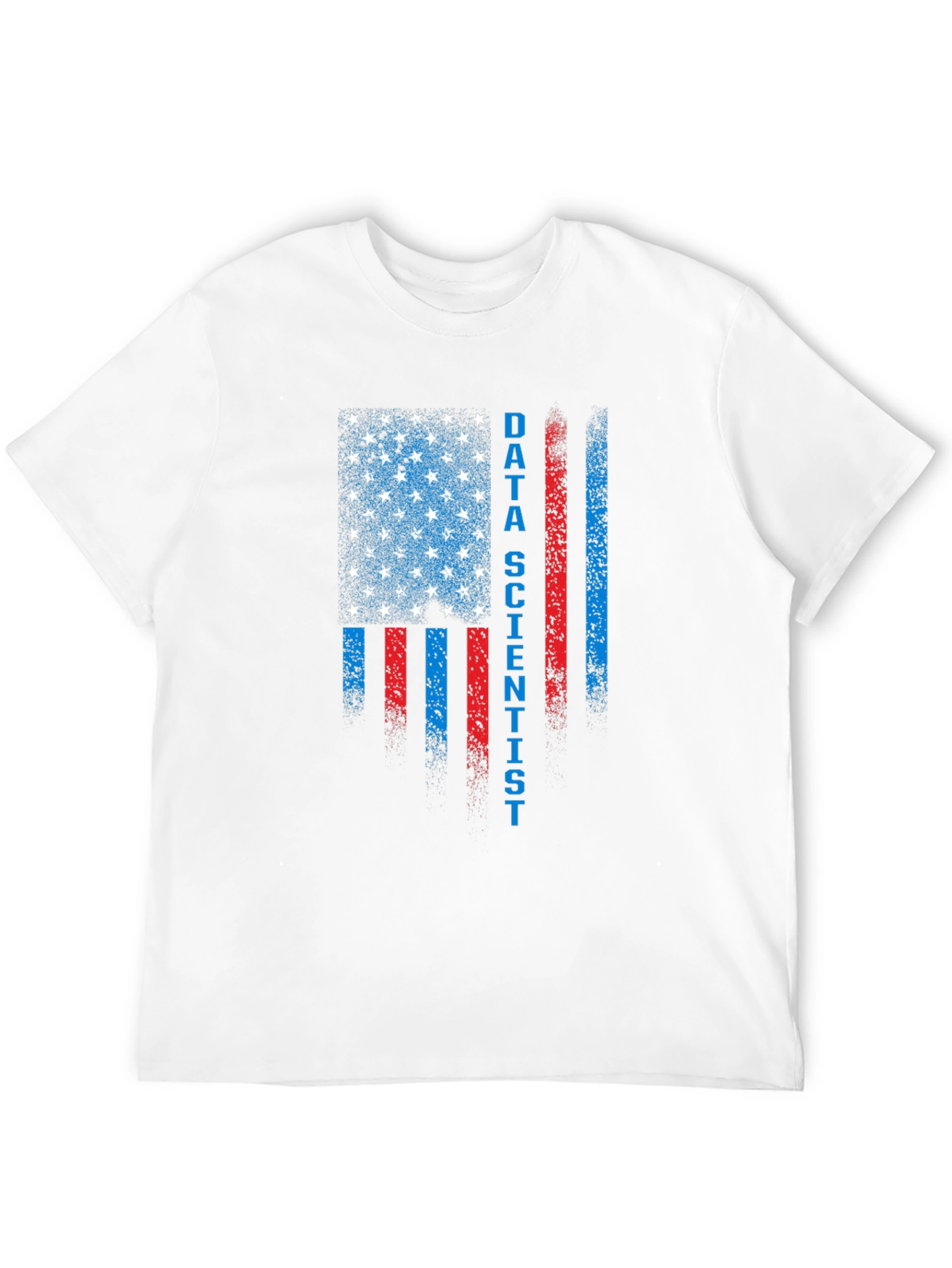 Data Scientist American Flag Patriotic T-Shirt