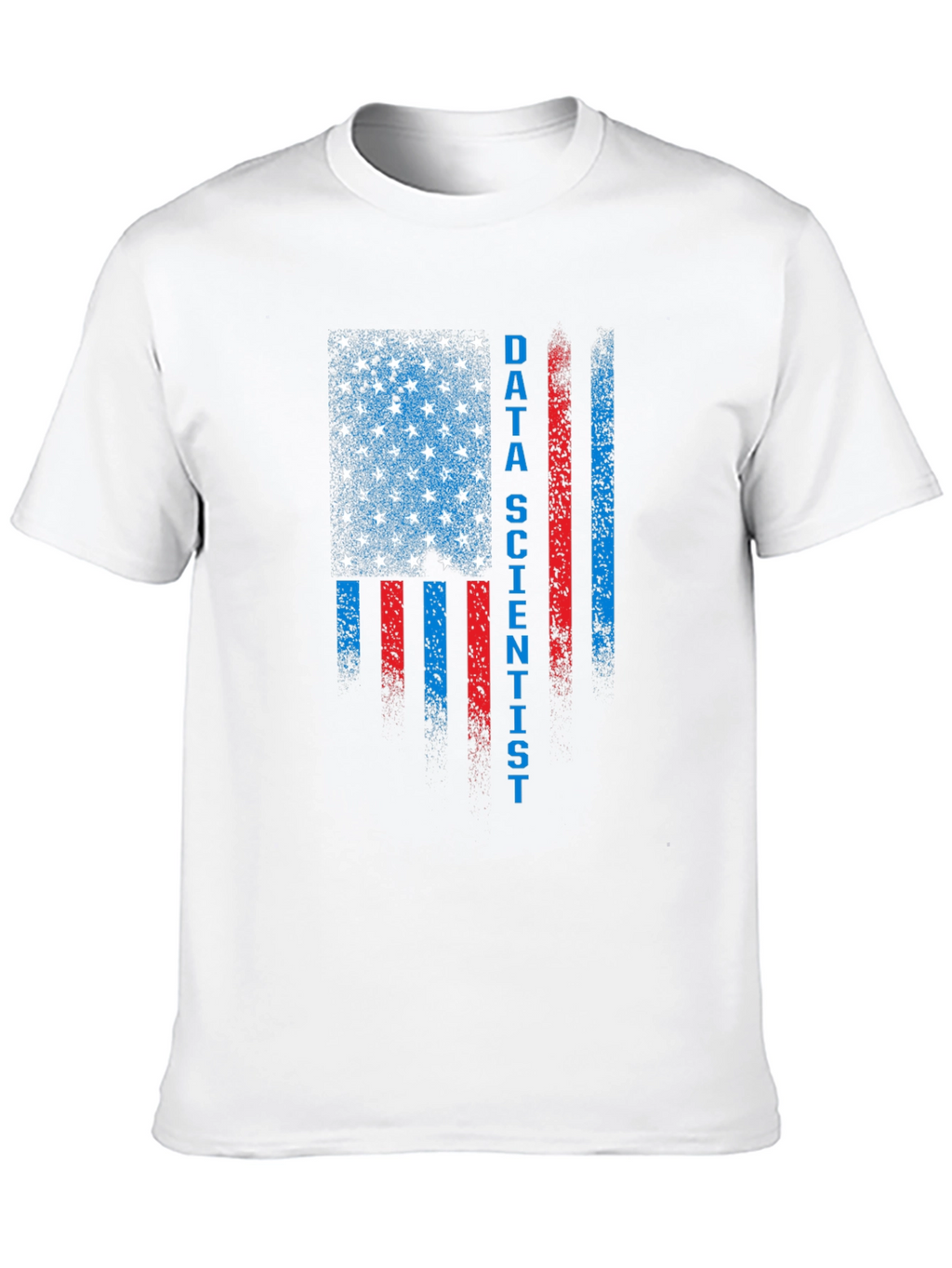 Data Scientist American Flag Patriotic T-Shirt