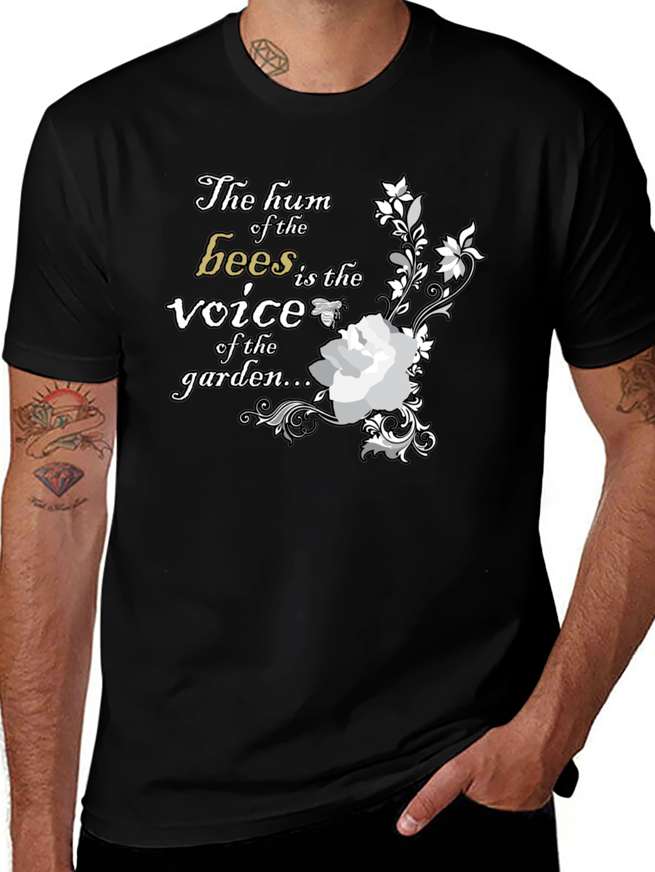 Hum of Bees Garden T-Shirt