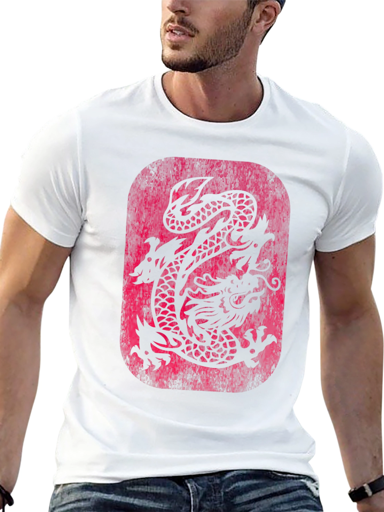 Dragon Graphic Tee - Asian Inspired Design