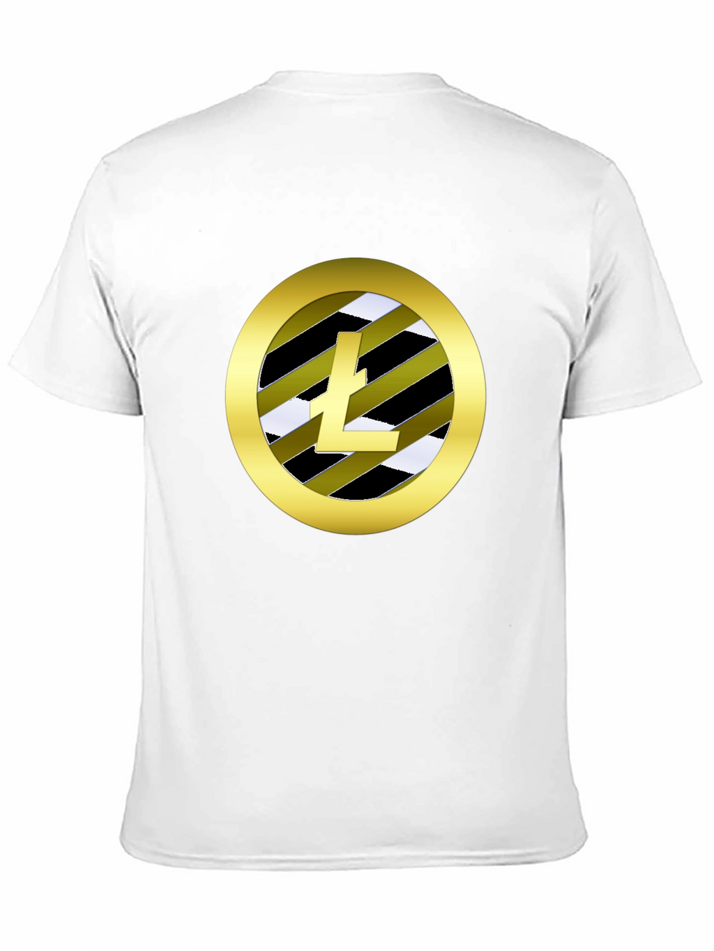 Litecoin Logo Black T-Shirt Crypto HODL Tee