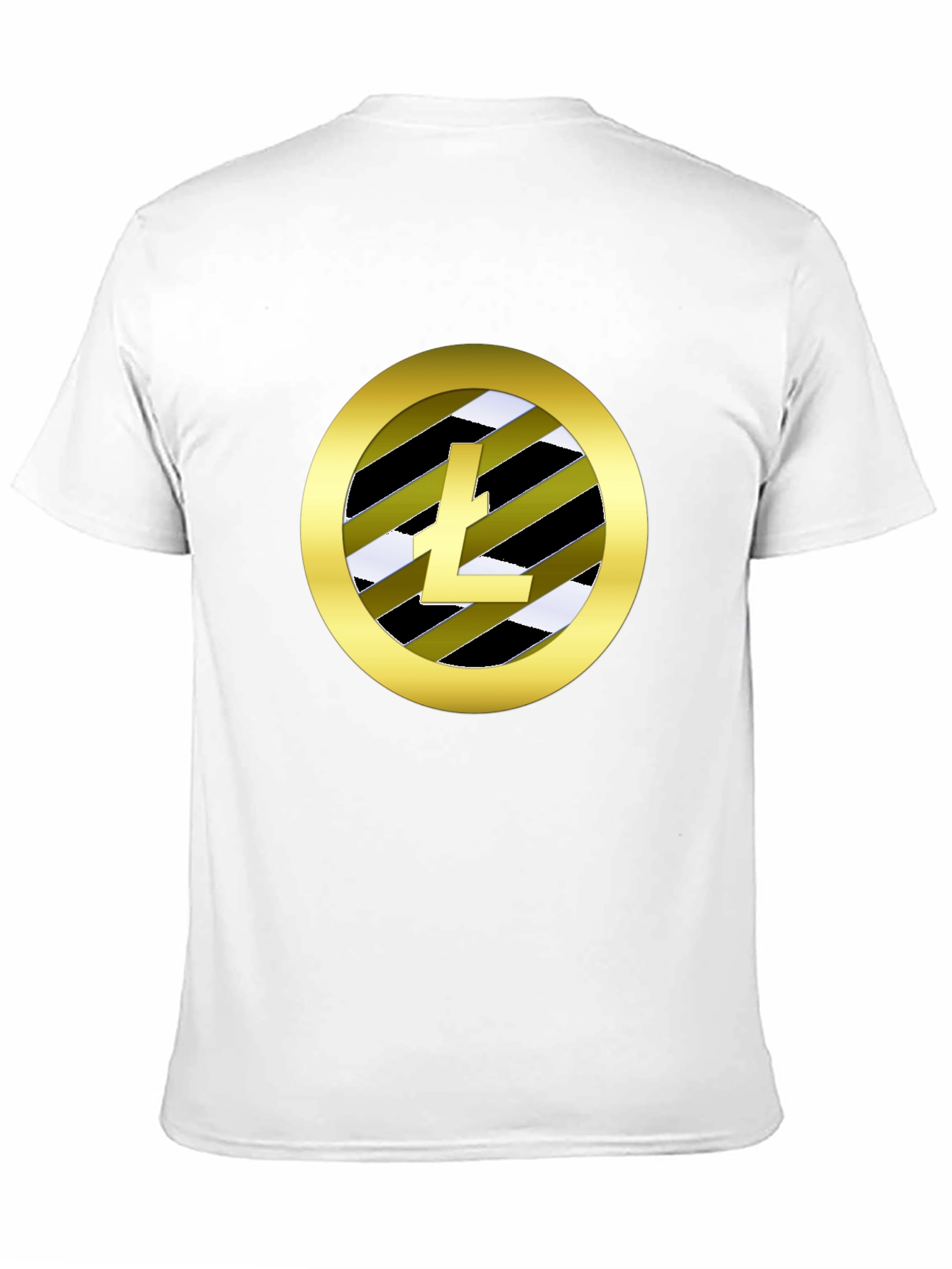 Litecoin Logo Black T-Shirt Crypto HODL Tee
