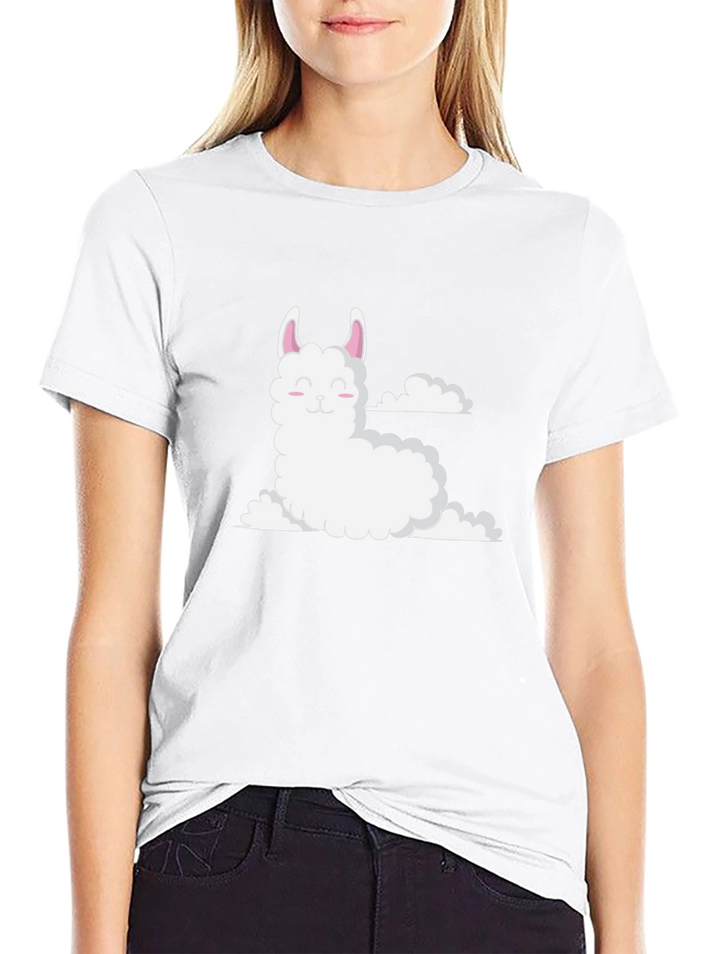 Llama Cloud T-Shirt - Soft Cotton Tee