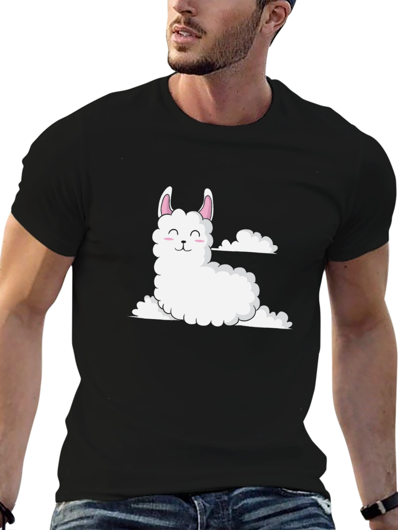 Llama Cloud T-Shirt - Soft Cotton Tee