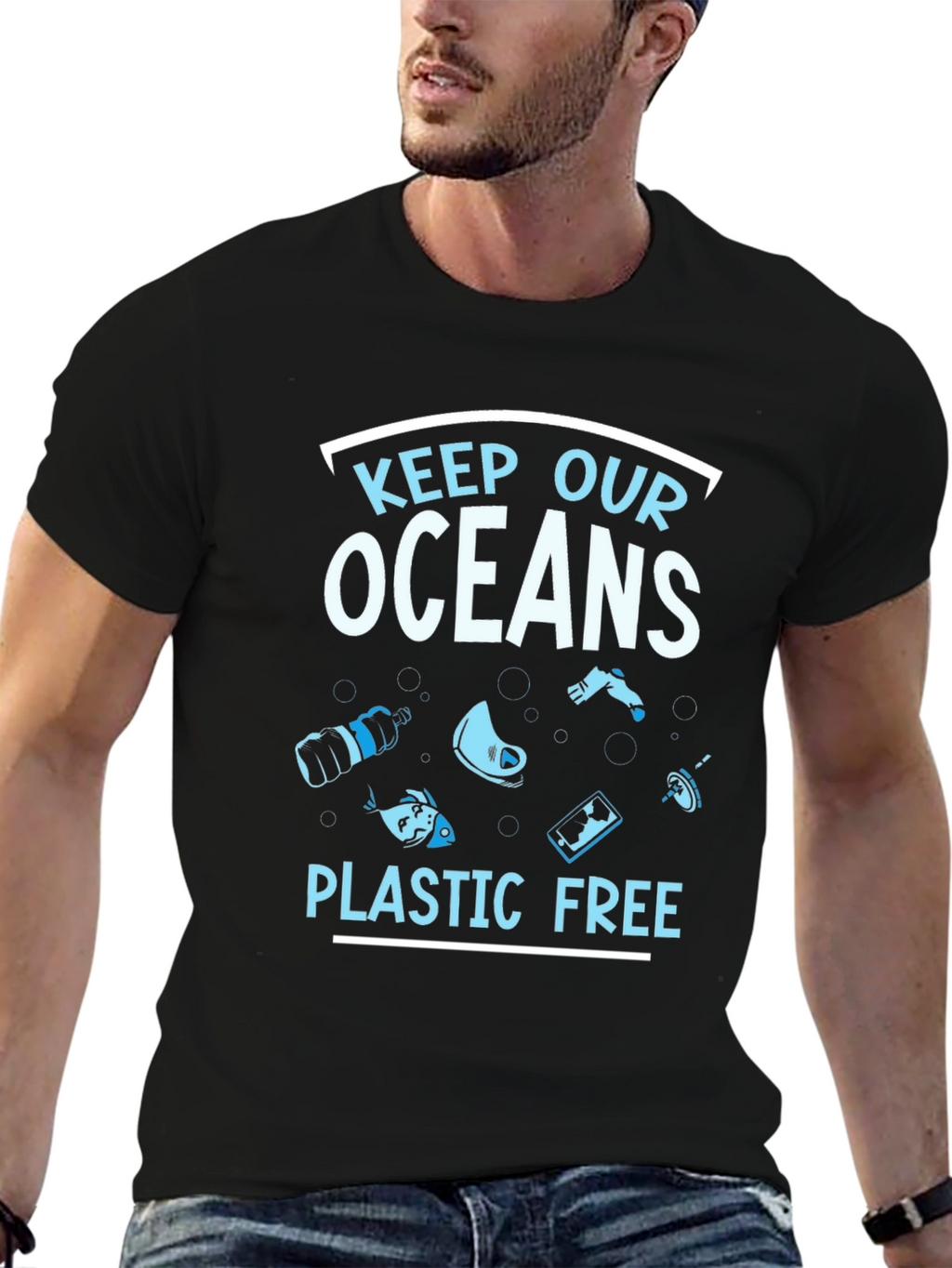 Keep Our Oceans Plastic Free T-Shirt