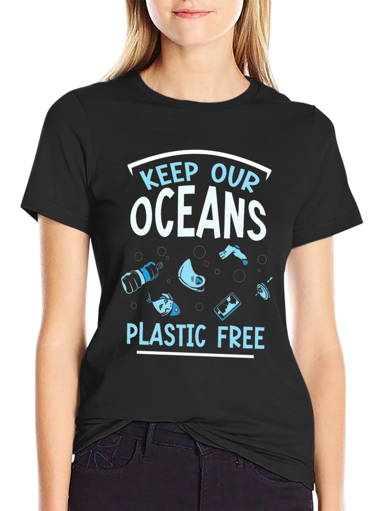 Keep Our Oceans Plastic Free T-Shirt