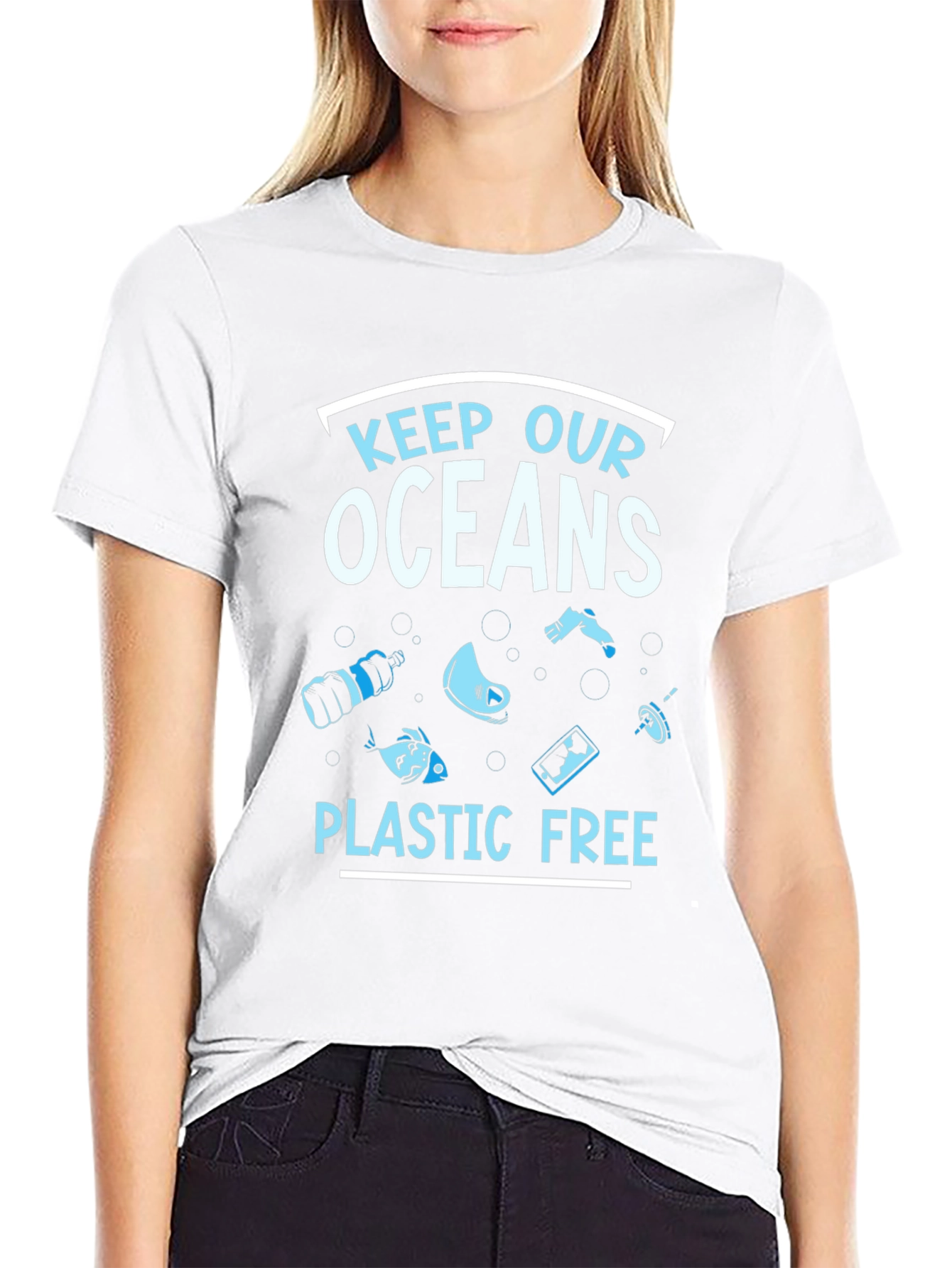 Keep Our Oceans Plastic Free T-Shirt