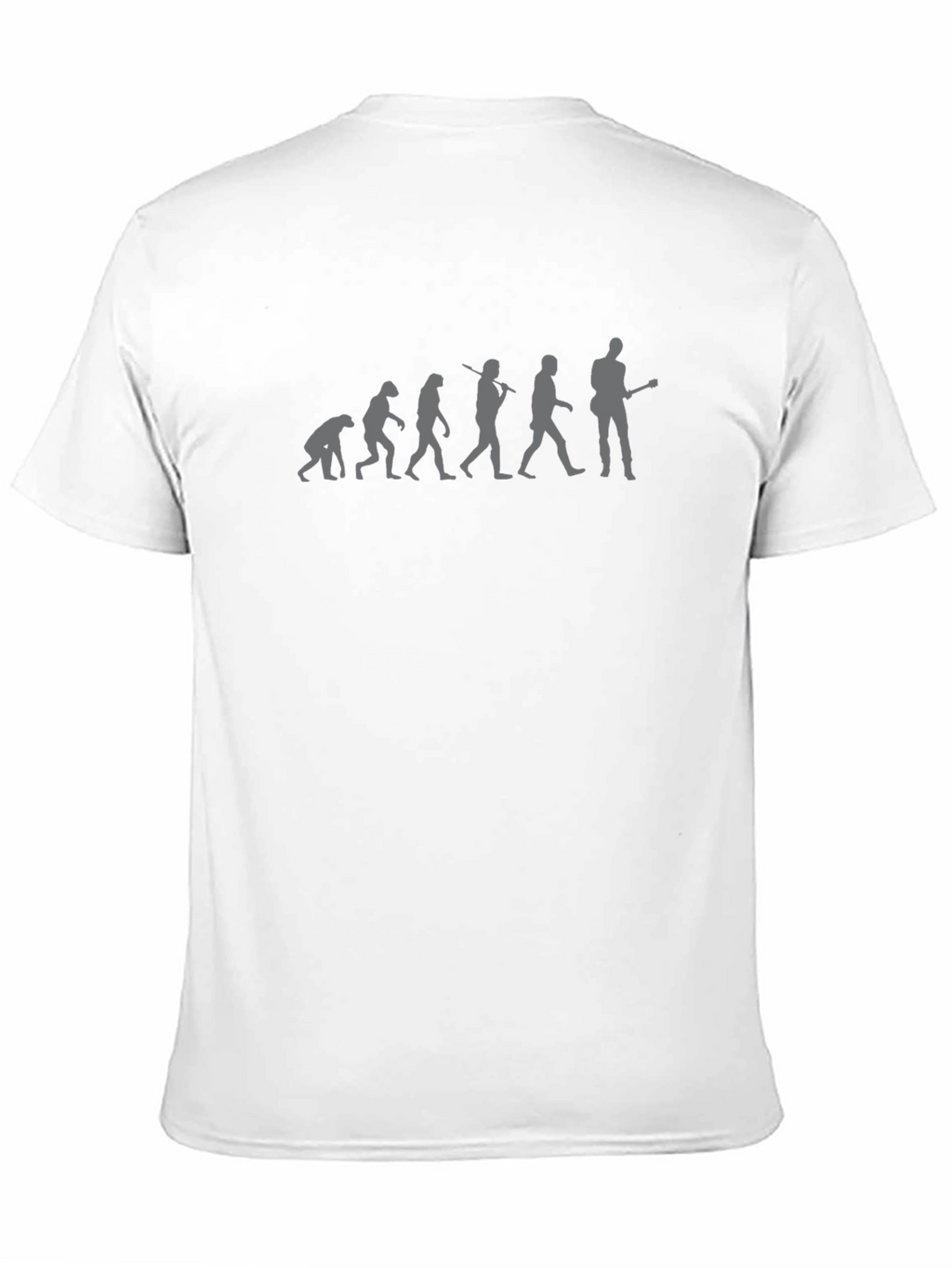 Evolution of Rock Guitarist T-Shirt - Black