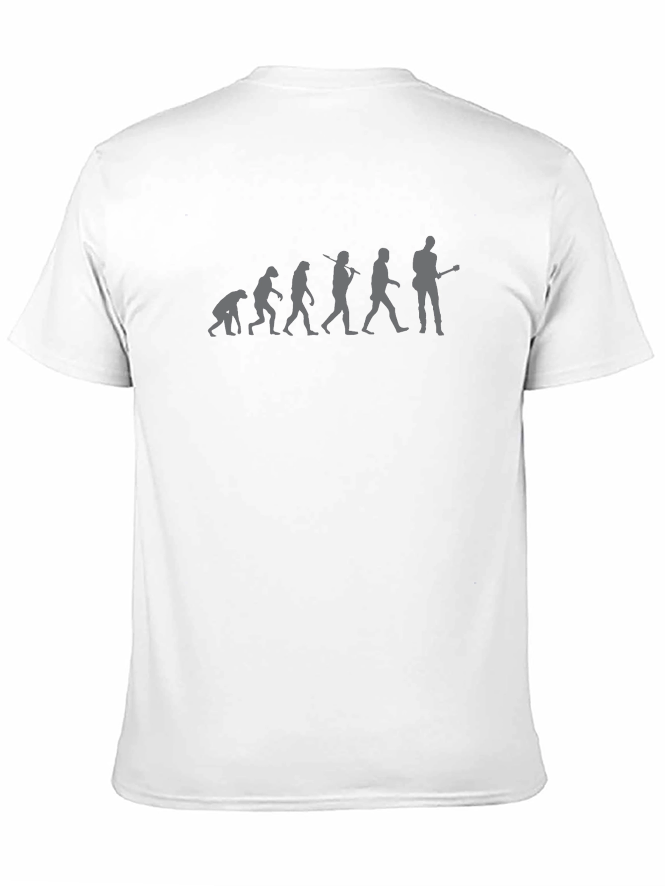 Evolution of Rock Guitarist T-Shirt - Black