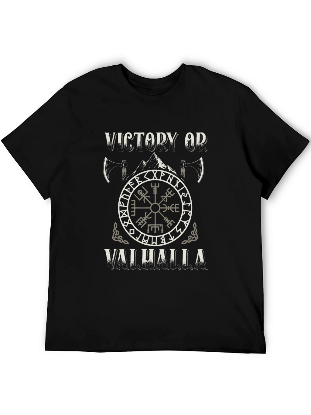 Victory or Valhalla Viking T-Shirt