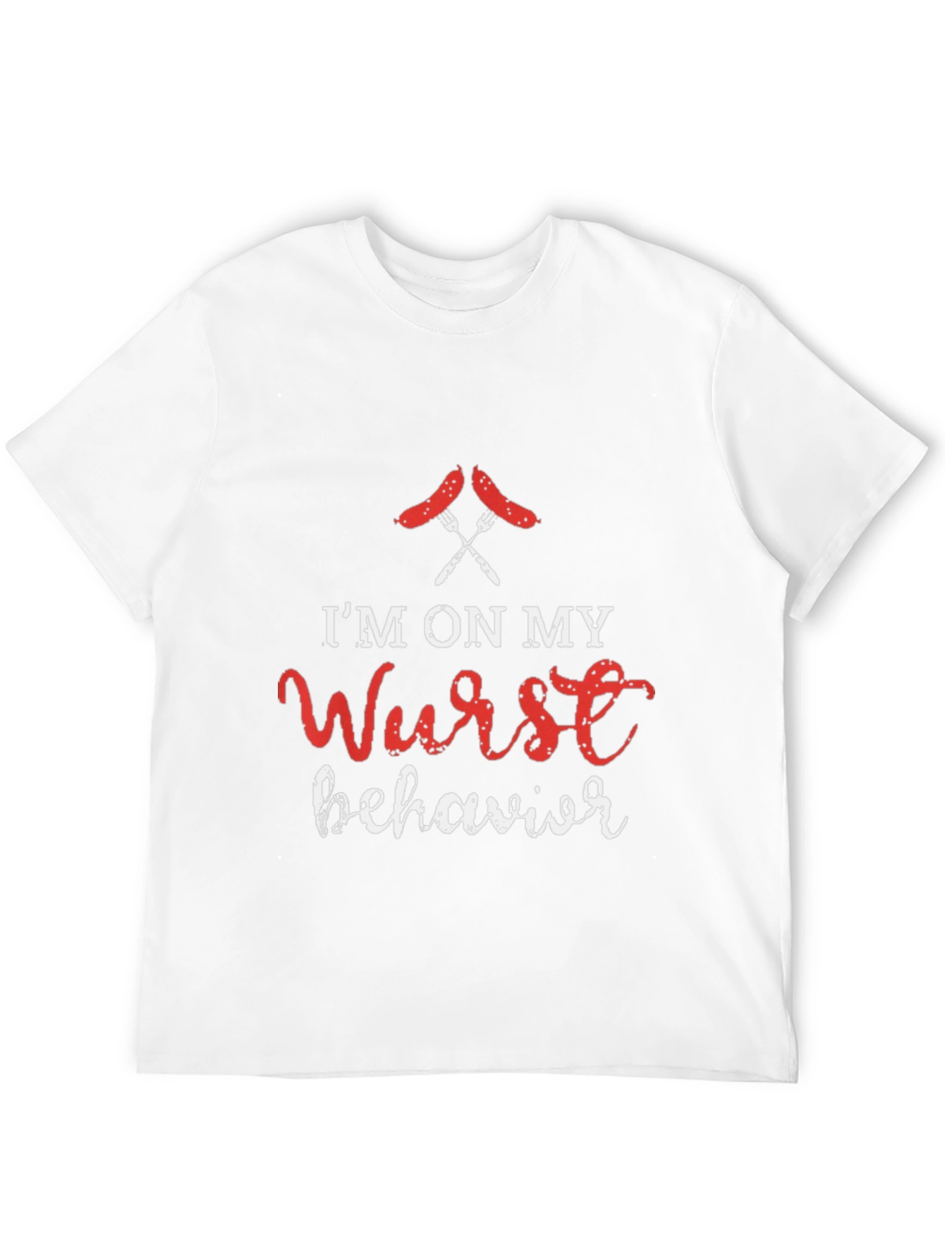 Wurst Behavior Graphic Tee - Funny Foodie Shirt